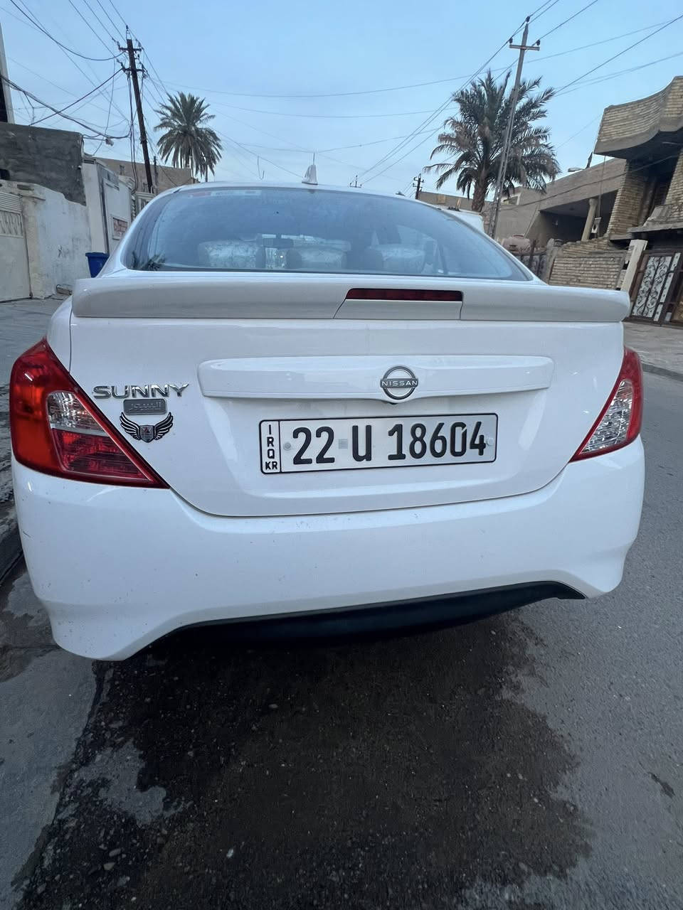 السلام عليكم سني هندي الاصلي موديل 2025 رقم اربيل بسم ولد عربي وعندي وكاله عامه بسمي اكدر احول او اسوي وكاله  …  سنويه وهزه جديد كفاله عامه من كلشي .ضمان السور 3 سنوات …السياره جديده جدا جدا ماشيه 6 الف … مواصفات  السني الهندي الاصليه يدات نيكل شباك نيكل تحكم ستيرن اربعه جام كهرباء داخل بيجي السياره العنوان بغداد زيونه او شارع المسبح السعر 130  ورقه…. الاتصال

***********
