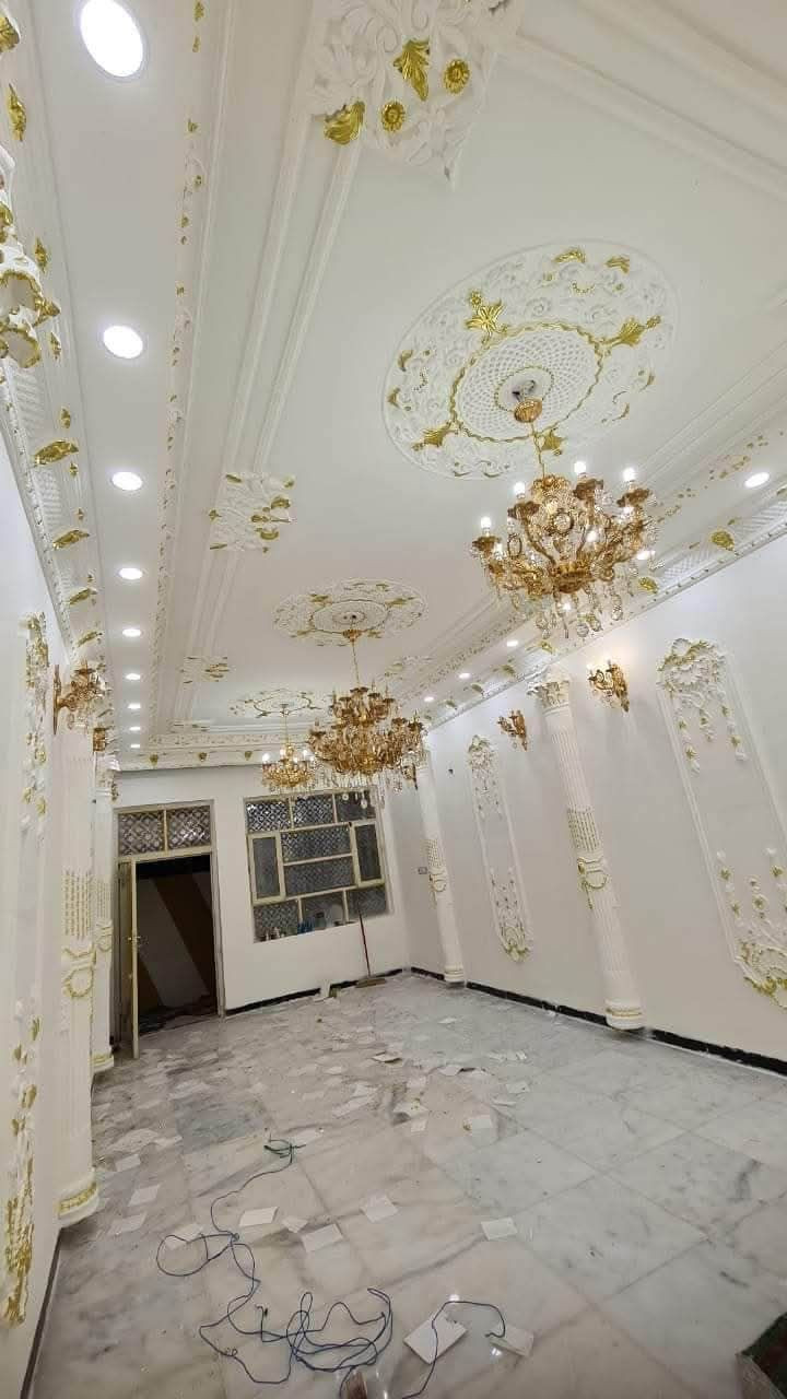 السلام عليكم خلفه جبسن بورد وسحب بورك كافه نقوش مغربيه وطلس وصبغ  داخلي خارجي كافه الديكورات والاصباغ متفرغ حاليا مكاني بغداد ***********
