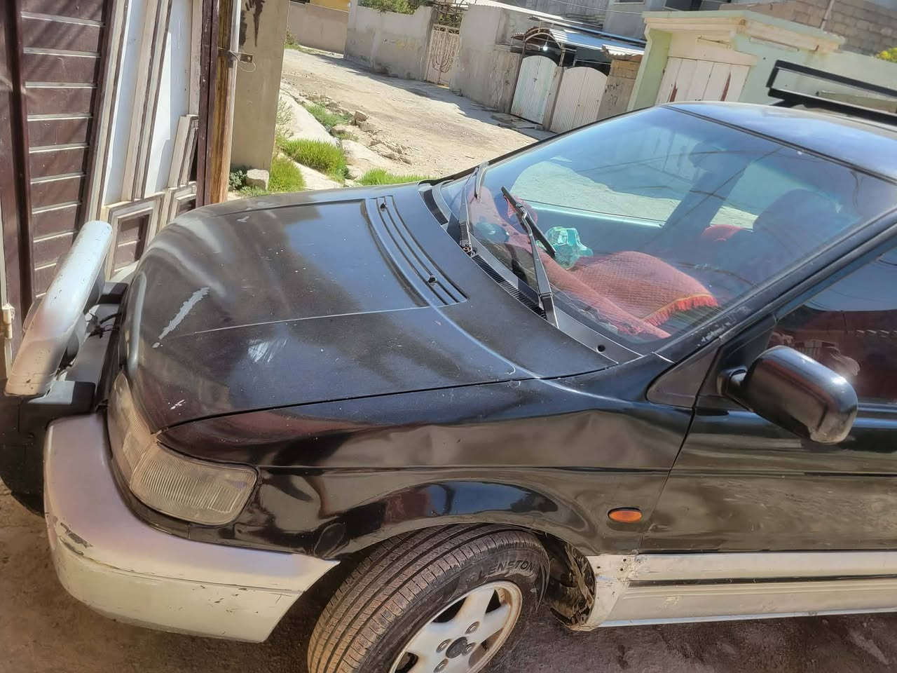 سلام عليكم سيارة مستبوشي موديل 92 اني الشرعي سنوية تسقط2030  طخم تايرات جديد تدفيه تبريد شغل سيارة مابيها نقص السعر30 قفل  مكاني حي صدم  ***********
