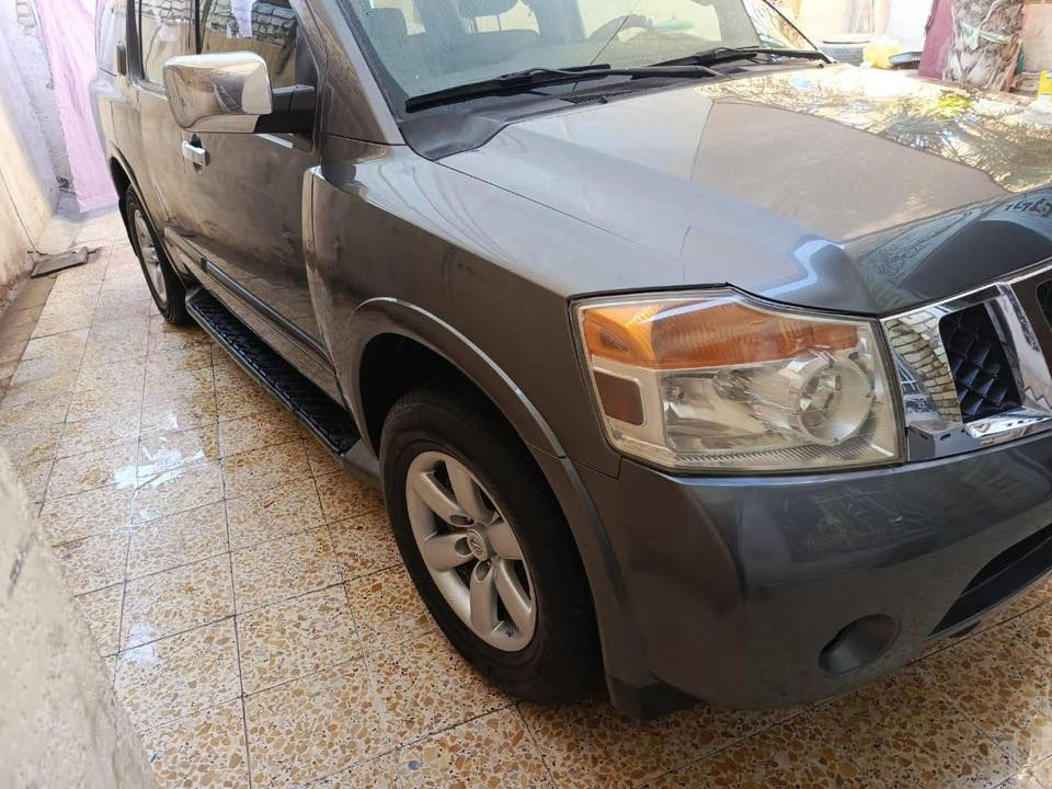 اعادة نشر بسبب الوعود الكاذبة 
نيسان Armada 2010 
ارمادا ٢٠١٠  امريكي 
مرقم بغداد انكليزي تحويل ثاني يوم
السيارة تخبل  
كير بالباكيت 
تبريد
عليها منظومة غاز 80 لتر انسى الصرف والبنزين 
نقصها فقط مكينة وبعد كم شغلة بسيطة متكلف ورقة 
الله يشهد معندي فلوس اصلحها  
السيارة بدون حادث مصبوغة حزام بسبب الجراد والسونار موجود 
مكاني الديوانية 

سعرها ١٠٥  ومجالها كلش بسيط والله اخواتها الي بنظافتها فوك ١٢٥ 
شدلها مكينة على ايدك وادعيلي 
التواصل والاستفسار رقمي  : 
***********‬
متوفر واتساب
