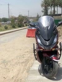 Pcx جيل رابع  مديل ٢٢ ياباني لون ماروني  دبل بصمه ممشاهه ١٣ بحاله الوك...