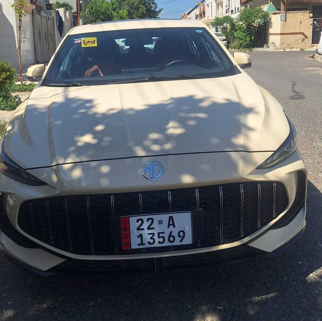 ناونیشان: MG GT 2025 تەکسی - زۆر پاک و بێ مەسرەف - بەشەرتی فەحس
​سەیارەیەکی زۆر پاک و خاوێن، ناوەوەی داپۆشراوە و وەک نوێ ماوەتەوە، بێ کێشە و بێ مەسروفە.
​جۆر و مۆدێل: MG GT 2025 تەکسی
​ڕۆیشتووە: 30,000 کم
​مواسەفات:
​بەسمە و گێڕ کارەبایی
​سوکان ڤۆلیۆم و برێک پاوەر (Auto Hold)
​شاشە ئایپاد و شاشەی پشت سوکان دیجیتاڵ
​سەقف سلایت
​5 کامێرەی 360 پلە
​تەبریدی پێش و پشت (سارد و گەرم)
​تێبینی: ناوەوەی کوشنەکانی داپۆشراوە و زۆر پاکە، سەیارەکە پەنجە بۆ پەنجە بەشەرتە کەوا هیچی نییە، سەنەوی و هەزەی نوێیە.
​نرخ: 145 وەرەقە
​بۆ کڕین پەیوەندی بکەن بەم ژمارەیەوە:
📞 ***********
​[للنسخة العربية]
​العنوان: للبيع MG GT 2025 تكسي - بحالة الوكالة - مواصفات كاملة
​سيارة نظيفة جداً (مثل الجديدة)، داخلية مغلفة بالكامل، لا تحتاج لأي مصاريف وجاهزة للاستخدام.
​النوع والموديل: MG GT 2025 تكسي
​المسافة المقطوعة: 30,000 كم
​المواصفات:
​بصمة تشغيل وگير كهربائي
​تحكم ستيرن وبريك بصمة (Auto Hold)
​شاشة آيباد كبيرة ولوحة عدادات رقمية (Digital)
​فتحة سقف (سلايت)
​5 كاميرات 360 درجة
​تبريد أمامي وخلفي منفصل (حار/بارد)
​ملاحظات: السيارة مغلفة من الداخل للحفاظ على نظافتها، مضمونة من كل النواحي، السنوية والهزة جديدة.
​السعر: 145 ورقة
​للشراء أو الاستفسار يرجى الاتصال على الرقم:
📞 *********** أربيل, العراق
