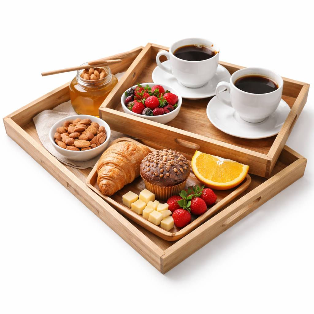 ✨ لمسة طبيعية وأنيقة لتقديمك اليومي!

طقم صواني تقديم من الخيزران الطبيعي (قطعتين) بتصميم عملي وحواف مرتفعة، مثالي للضيافة والفواكه 🌸
خفيف وسهل الحمل بفتحات جانبية، ويضيف أناقة بسيطة لأي طاولة
السعر صدمةةةةة 12 مع التوصيل خلال 24 ساعه فقط الكمية محدودة جداً لحكووووو


**إذا كنت صاحب هذا الإعلان وتريد حذفه لأي سبب، رجاءا أرسل رسالة إلى الدعم الفني**