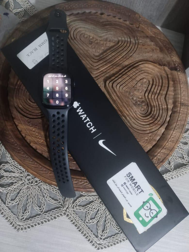 سلام عليكم عندي ساعه ابل جيل 7 نايك
غراض كامله بطاريه 85.
نضافه 90 ‎%‎.
سعرها 225 وبيها مجال
***********
