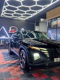 للبيع فقط توسان 2024 دخول جديد وترقيم جديد اللون اسود ملكي رقم سليماني...