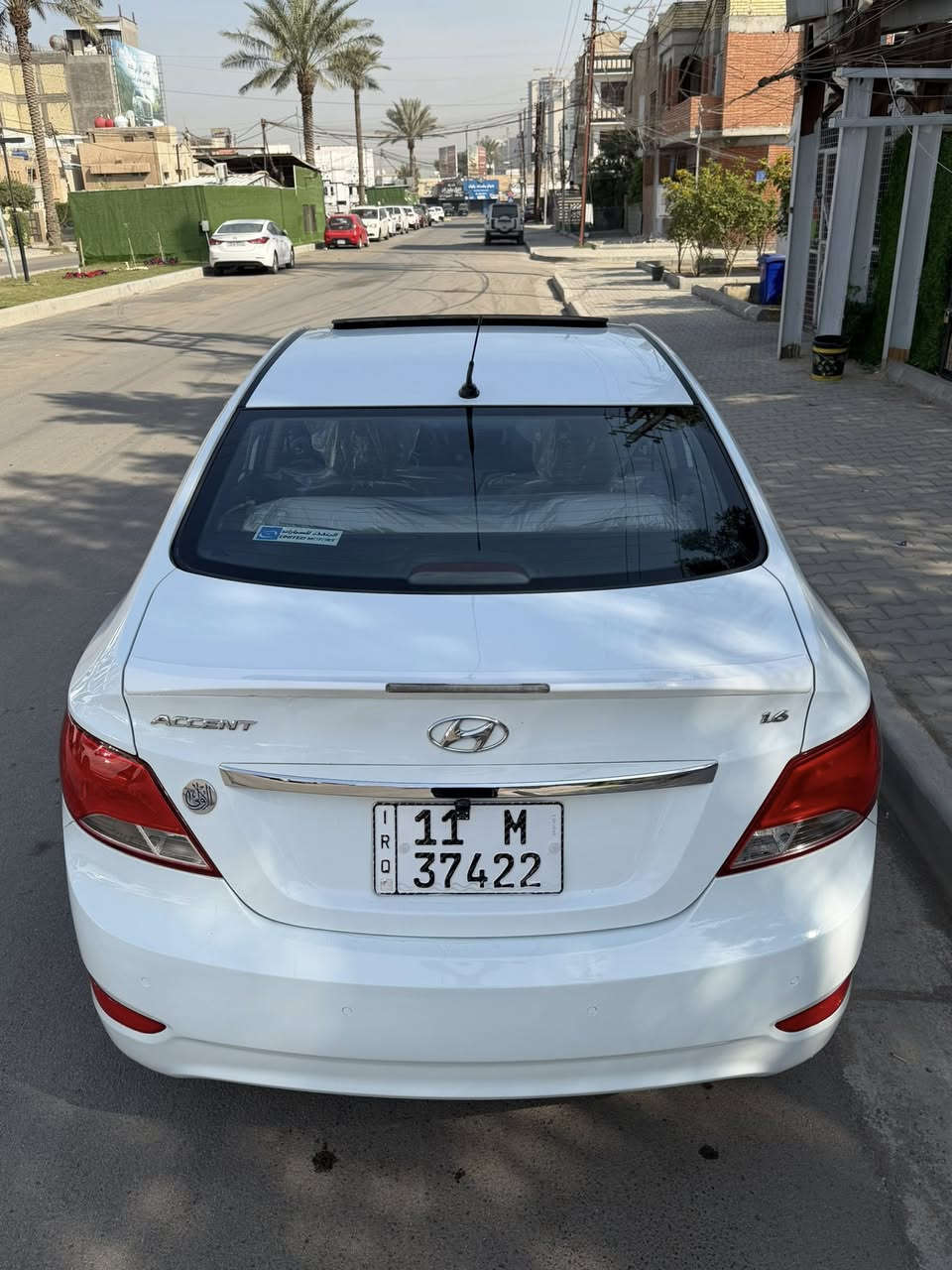 اكسنت 2016 خليجي محرك 1600 دوش قطرتين رقم بغداد الدولي الجديد باسمي سنوية وهزة جديدة فول مواصفات 5 ويل كب كروم داخل لونين اشاير بالمري تحكمات ستيرن جهتين فتحة سقف لد امامي خلفي شاشة اندرويد السيارة كاملة بدون نقص ماشية 120 الف كيلو حقيقي عليها ادامة كاملة تخم تاير تبريد ثلج صدر امامي خلفي كير ومكينة بلادي بدون فتح بدون ضربة بدون حادث بيها ربع قطعة صبغ فقط 

العنوان بغداد المنصور 
السعر 114 وبيها مجال 
هاتف ***********
