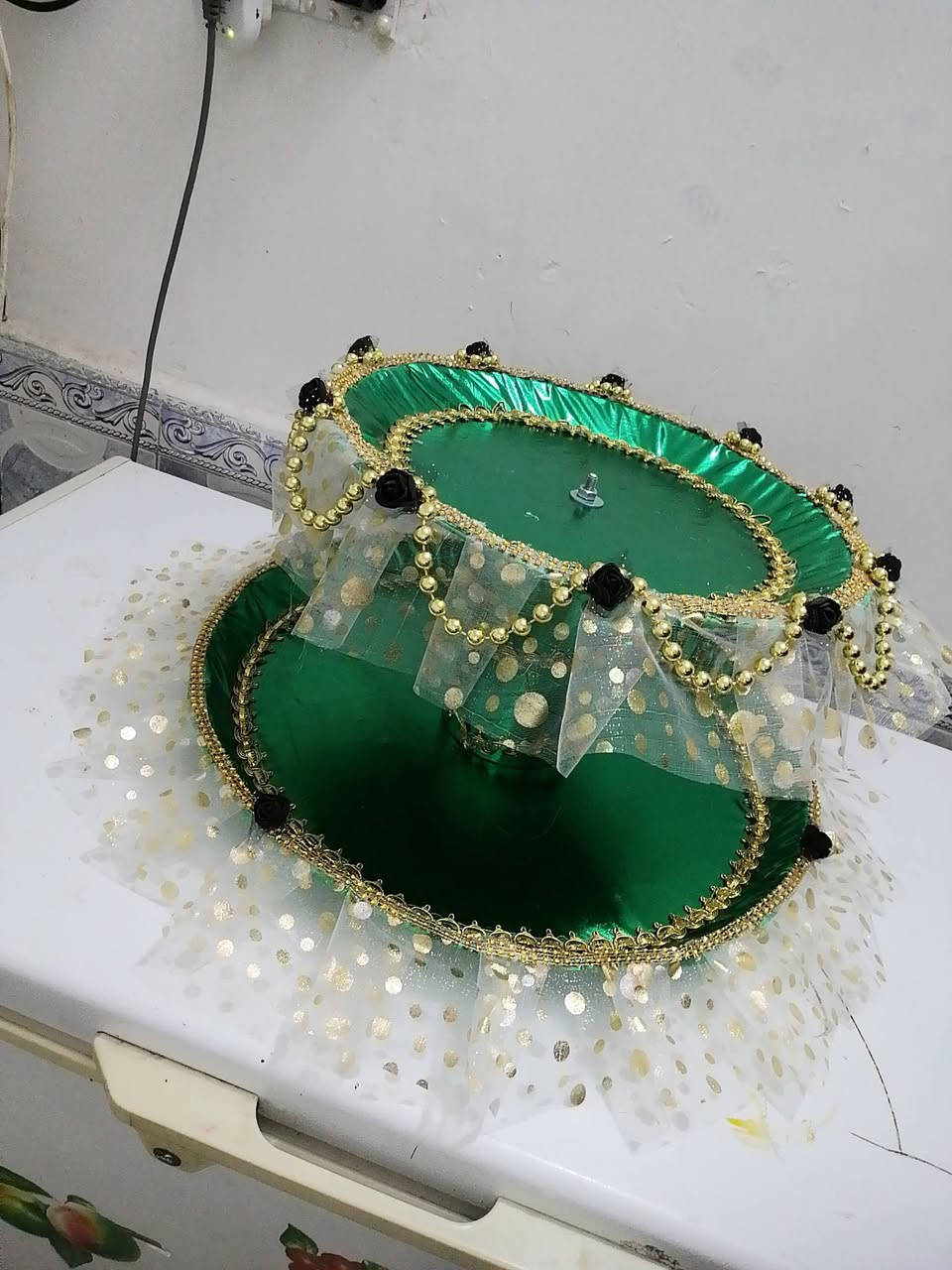 طلبيه زبونتي 🌹🌹
صينيه طابقين تصميم جديد 🌹🌹
يارب الاجر للجميع 🌺
عندج قرايه بيتج وحابه تكونين مميزة بتحضيراتج!! 🌷🌷
لا تحتاري ويانه تجهيزات ام الاكبر 
مستعدون لتجهيز كافه مستلزمات محرم  
من توزيعات 
مجسمات متنوعه 
كريكوت عبدالله الرضيع 
سلات توزيع 
قربه الماء ابا الفضل العباس 
صواني طوابق
تنور الزهراء 
كفوف ابا الفضل العباس 
صواني عاديه 
توزيعات لعابات السيده رقيه 
شموع للتوزيع 
راس الامام الحسين 
بخور للتوزيع 
واسعار كلش مناسبه موجود توصيل لجميع المحافظات العراق 🇮🇶
للستفسار والطلب يرجى مراسله الصفحه.......#اكسبلور #اكسبلور #واسط#اعمال يدويه #خياطه


**إذا كنت صاحب هذا الإعلان وتريد حذفه لأي سبب، رجاءا أرسل رسالة إلى الدعم الفني**