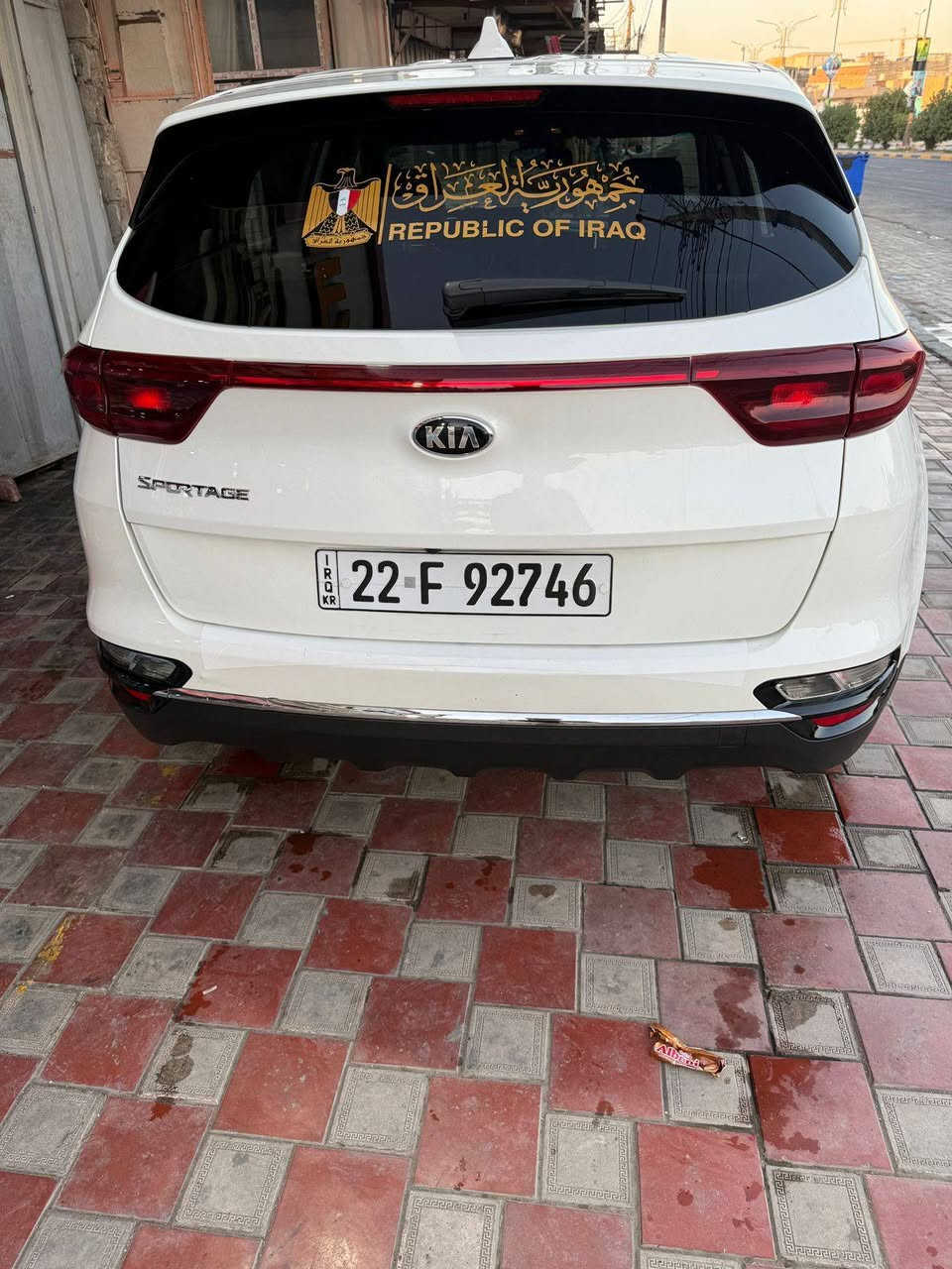 السلام عليكم بيع فقط اسبورتج موديل ٢٢ وارد أمريكي
 محركه ٢٤٠٠ السياره مكفوله من الصبغ حادثه موضح بلصور ماشيه ٧٠ الف مايل شاشة ورادار توقف ذاتي تحديد مسار 
رقمه اربيل تحويل ثاني يوم رقم الهاتف *********** العنوان بغداد
