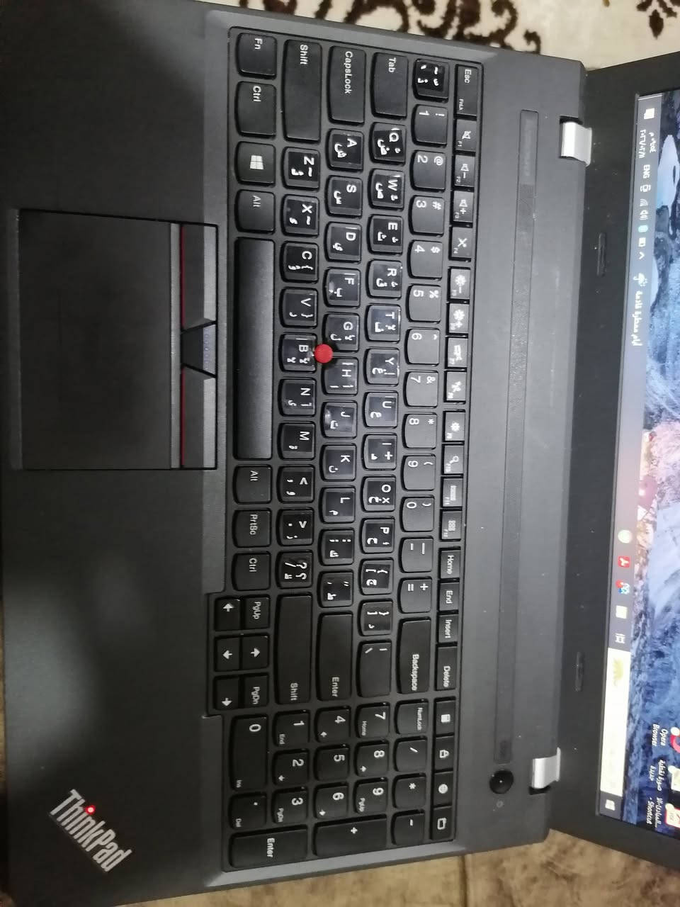 السلام عليكم
عندي لابتوب Ienovo ThikPad E550 هارد 256SSD رام 4مستعمل قليل وندوز 10 البطاريه تتطول 2 ساعتين أكثر السعر 140وبي مجال قليل مكاني موصل المعالج كور اي 3 ثري


**إذا كنت صاحب هذا الإعلان وتريد حذفه لأي سبب، رجاءا أرسل رسالة إلى الدعم الفني**