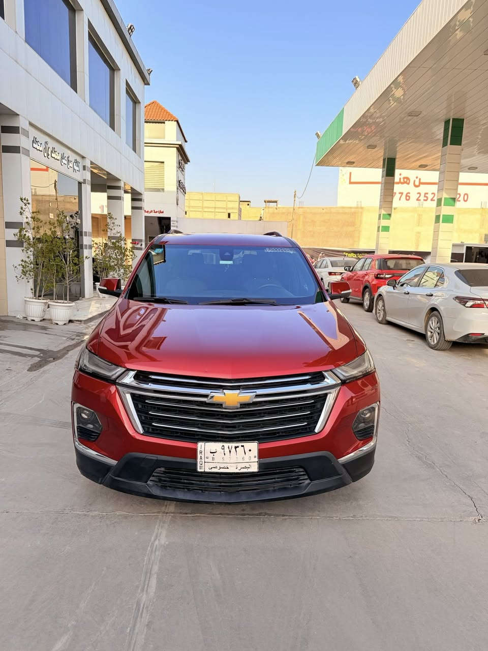 ترفلز  موديل 2022
رقم بصرة  ضررها قبق الصندوك راجع بارد فقط لاغير 

ماشية 27 الف كيلو 

 بصمة وتشغيل عن بعد 

3 قطع تبريد 

5 بصمات ابواب 

صندوق كهرباء 

كشانات الامامية كهرباء 

تدفئة بالكشنات 

تدفئة مقود 

سايد بريك بصمة 

شاحن موبايل واير ليس 

مخارج UBS

رادار امامي + تحديد مسار 

رادار جانبي نظام النقاط العمياء 

اشارة بالمرآة 

شاشة قاصة تدعم نظام كار بلي 

كشافات امامية زنون 

حجم الاطارات 18 انج ويل كب 

حجم المحرك 6 سلندر  3600

السعر / 260 بيها مجال يسيط العنوان البصرة 

***********
