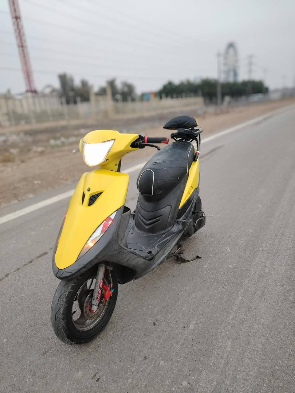 ماكس 120 عدله الدراجه بلاديه شلعه معدل. خير من الله. مكينه بلاديه  برغي. ممفتوح بيهة أوراق كامله الدراجه. ما بيهة اي نقص السعر. 650 بيهة مجال حگ الجيه. لاستفسار.  مكاني بغداد. الحسينية. مال راشديه ***********
