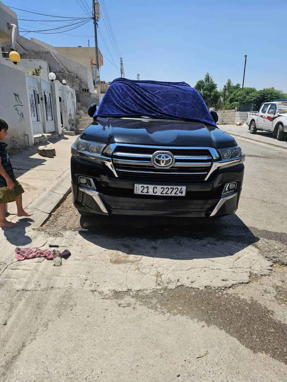 لاندكروز ٢٠٠٨محدث ٢٠٢١
سياره جديده بدون نقص 
تايرات جديد رقم سنويه جديد هزه جديد 
V8سلندر 
بدون ضربه بابين و جاملغ صبغ 
سياره جديد ب معنا كلمه 
فول مواصفات داخل اسود 
تحويل غرامه ب شرط 
مكاني كلار 
***********
