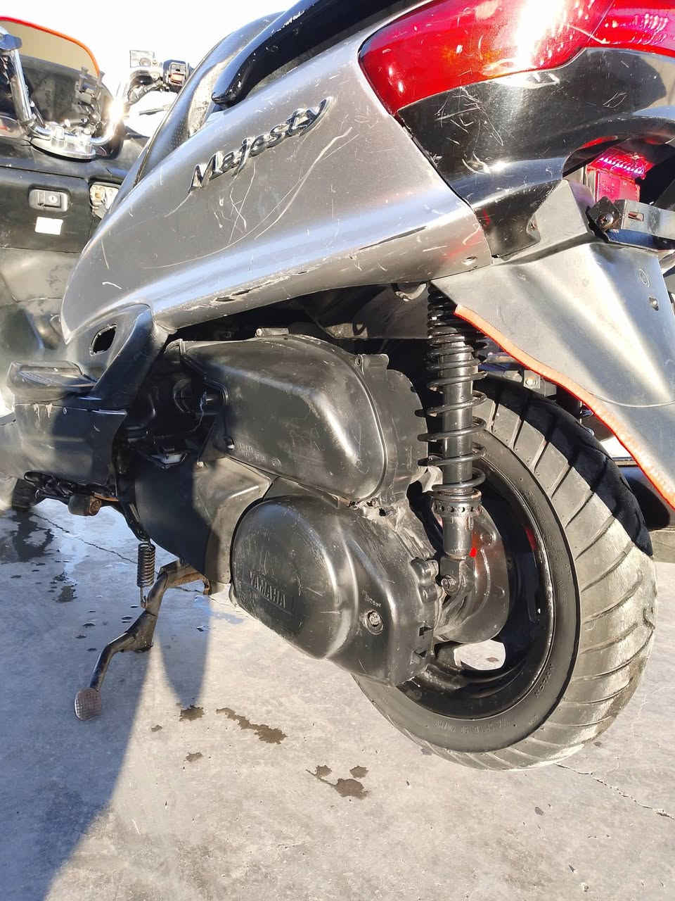 سلام عليكم دراجه ماجسته دبل رون. دراجه خير من الله. شلعه ومعدل.  كهرباءيات كله شغاله  كلوب جنطه شغال. السعر 450 وبيهه مجال او مراوس.  مكان كوت كفاءات شارع المسبح***********
