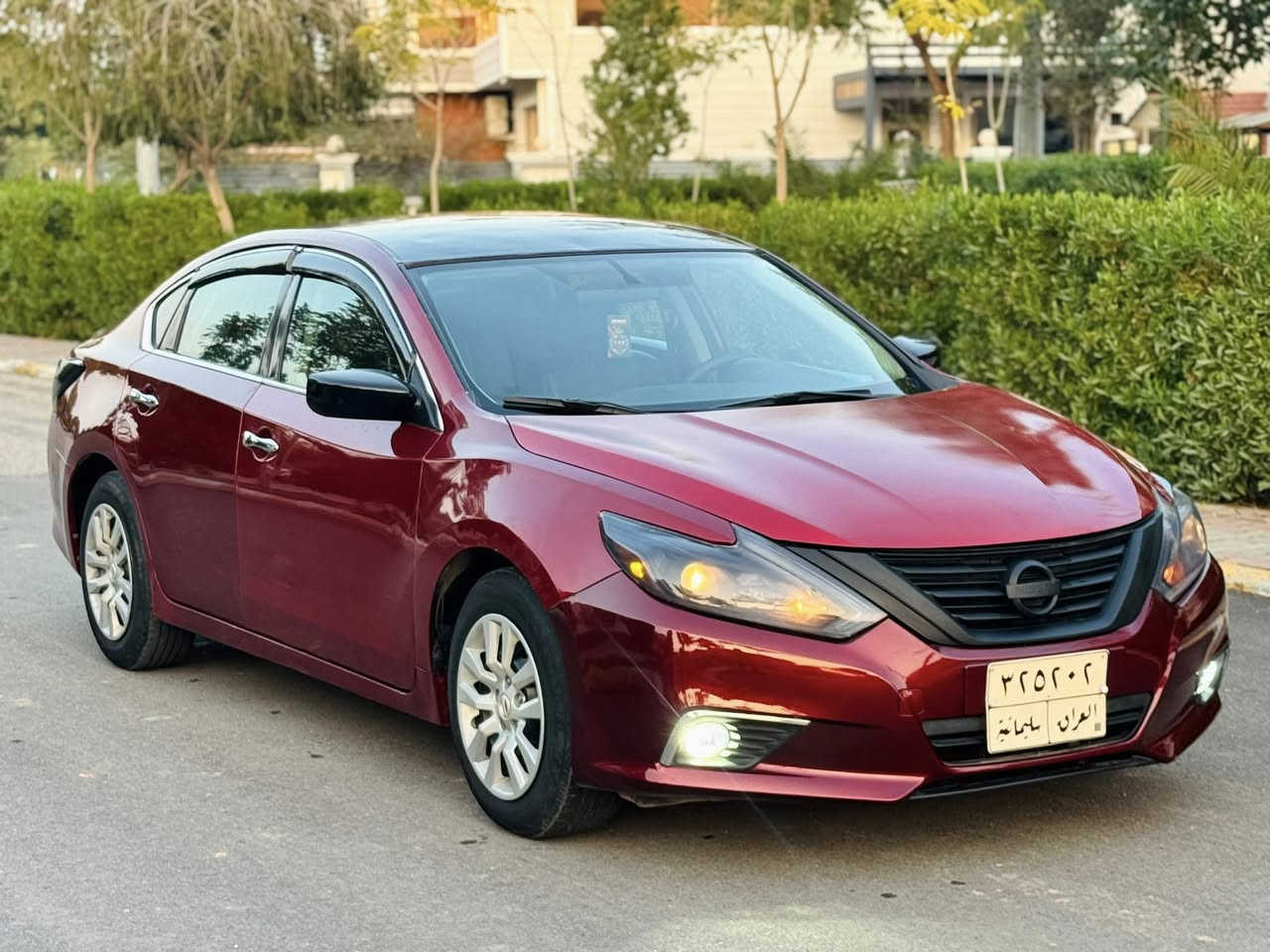 سلام عليكم
للبيع نيسان التيما SR. 
موديل 2018
رقم سليمانيه 
بصمه 
تشغيل عن بعد 
بصمة أبواب وصندوق 
شاشه جبير 
كامره خلفي 
كشنات امامي كهرباء 
كشن هيتر  
حساس خلفيه 
تحكم استيرن 
حادث / جاملغ بونيد باب كلير
سعر // 103
مكان سياره ديالى خانقين
استفسار :***********
‏
