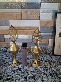 مكحلتين • نحاس • تراثية