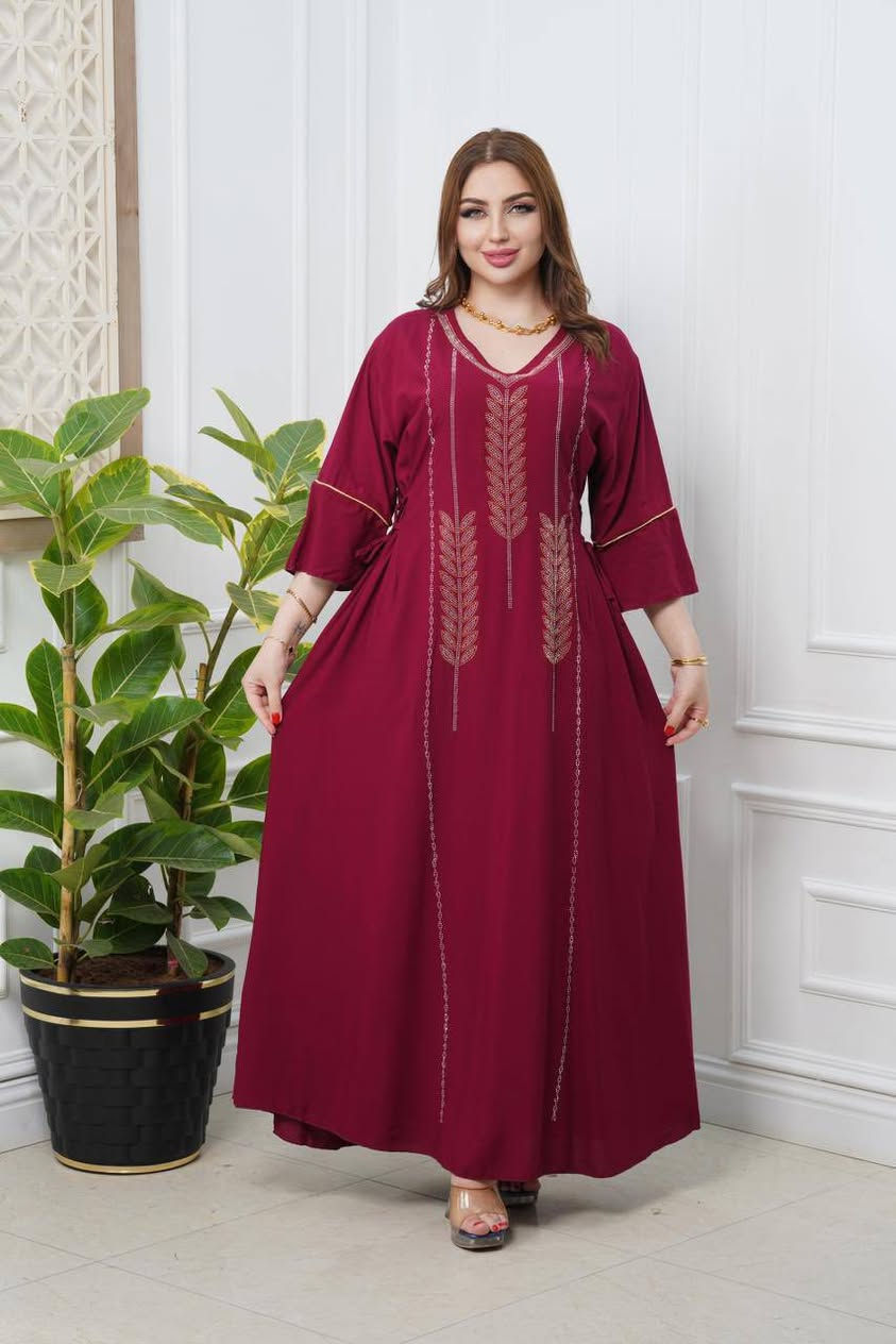 دشداشة نسائي بخامة كشمير مطعّم بالستراس درجة أولى، تضيف لمسة أنوثة بسيطة بدون تكلف، مناسبة للبيت والزيارات، متوفرة بمقاسات كبيرة 2XL – 3XL – 4XL – 5XL

متوفر جملة ومفرد


**إذا كنت صاحب هذا الإعلان وتريد حذفه لأي سبب، رجاءا أرسل رسالة إلى الدعم الفني**