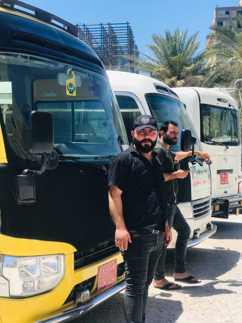 🌙✨رمضان كريم ان شاءلله🌙✨ 
             #واسط_قضاء_العزيزية
#تعلن_حملة_المرحوم_حمزة_ناجي_الشمري  
📢#للراغبين_بالذهاب_آلى_زيـــــارة👇🏻
     👈#كربـــــلاءالمــــــــقدســـة 🕌
#الذهاب_يـــــــوم_غــــدآ_الثلاثـاء ✅
#الذهاب_الساعة⏰️(1:00)#ظهرآ
#والعودة_الساعة⏰️(9:00)#ليلآ
👈#سعر_ألنفر💸(5000)#آلاف 
#مكان_التجمع_جامع_الزهراء دخل المحدود
للحجز والاستفسار الاتصال 🤳
***********☎️واتساب 
***********☎️واتساب 
***********☎️
***********☎️
#باصاتنا_سياحية_وكوسترات_حديثه_ومكيفه.
