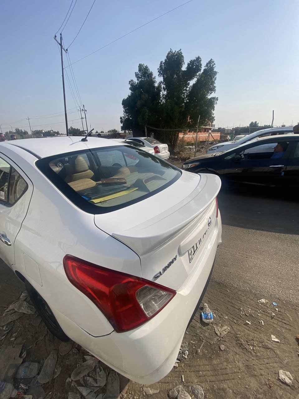 سلام عليكم
نيسان سني هندي موديل 2019
صبغ نصف باب سايق مع تبديل جاملغ عكس سايق
تبريد تدفئة بلادي 
رقم جديد انكليزي باسمي سياره
سيارة نضيفة ونصبته حلوة 
سعره97$بيه مجال حك عمله فقط 
للتواصل ***********
