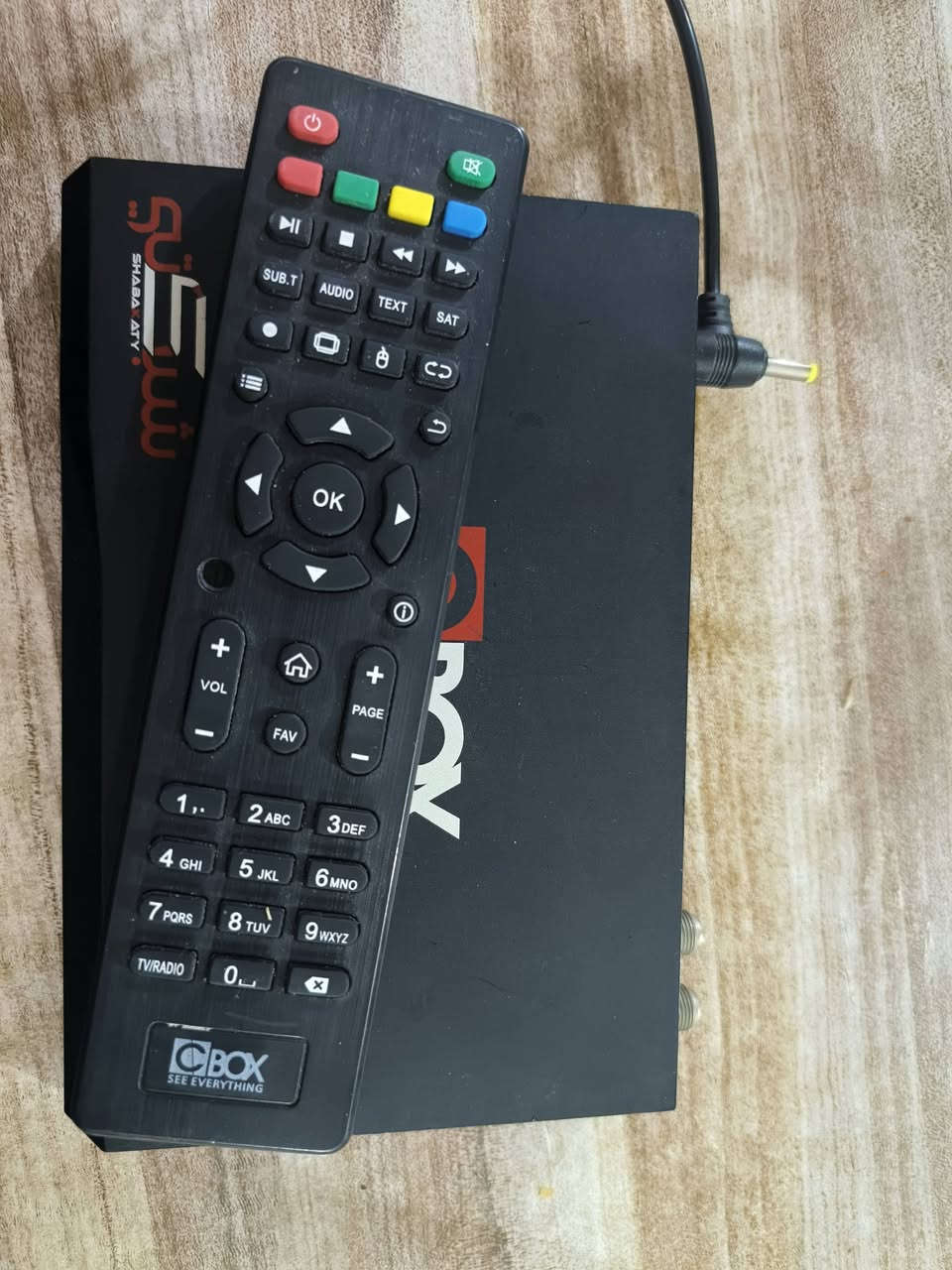 جهاز CBOX شبكتي (إصدار إيرثلنك) للبيع:
🔹 يدعم 4K و HDR.
🔹 وصول كامل لتطبيقات سينمانا وشاشتي وعرض جميع القنوات الرياضية مجانا.
🔹 الجهاز بحالة الوكالة
السعر 60وبي مجال


**إذا كنت صاحب هذا الإعلان وتريد حذفه لأي سبب، رجاءا أرسل رسالة إلى الدعم الفني**