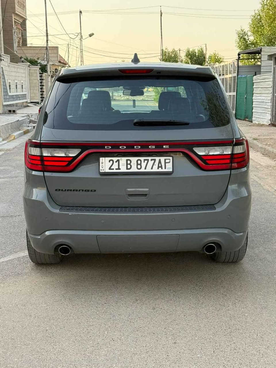 دوج دورانكو GT
للبيع او المراوس
الموديل : 2020
المحرك : V6.  3.6L . 
اللون : اسمنتي . 
الرقم شمالي 
* 7 راكب .كشنات منفصل سياحي
* رادار امامي مع مانع تصادم. 
* تحذير الخروج عن المسار . 
* تحذير النقطة عمياء  .
* نظام تحذير عند التقاطعات.  
* نظام تقليل الضجيج داخل المقصورة. 
* مرايا تعتيم ذاتي. 
* نظام الصوت من الپاين 10 سماعة. 
* ويل كروم قياس 20 انج.
* شاشه 
* نظام الخرائط (GPS).
* كير شفتات بالستيرن. 
* المصابيح الأمامية LED.
* كشافات الضباب LED. 
* دخول ذكي. 
* بصمة ابواب .
* تشغيل بصمة .
* تشغيل عن بعد.
* الصندوق الخلفي كهربائي.
* فرش المقصورة الداخلية من الجلد 
* المقاعد الأمامية كهربائية
* حساسات امامية. 
* حساسات خلفية. 
* مكيف خلفي مع وحدة تحكم منفصلة. 
* تدفئة ستيرن. 
* مانع تصادم خلفي.
* بلوتوث تلفون. 
* محدد سرعة. 
* نظام سبورت .
* نظام ايكو اقتصادي.
* نظام اوتو ستوب .
* نظام مانع للانزلاق. 
* نظام التشغيل والاطفاء الاوتوماتيكي ( Auto Start System ).
السيارة مكفولة [كلين] المكان بغداد،، الدورة/*********** بغداد, العراق
