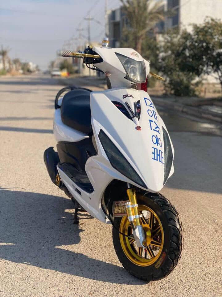 مابعد السلام
دراجه ماكس مضلع حديث كله جديد
تزويد جديد
دبلات اماميه رياضيه 
ويل امامي رياضي
ويل خلفي رياضي
قبق فلاوين رياضي ذهبي
ستاند صفح رياضي
شغاله نكره سلف
الدراجه تشتغل ماتسمع بس صوت الصالنصه
دراجه مال جناي محافظ عليها تجي تشتريها كلشي ماتصرف عليها تركب وتمشي
للاستفسار ***********
