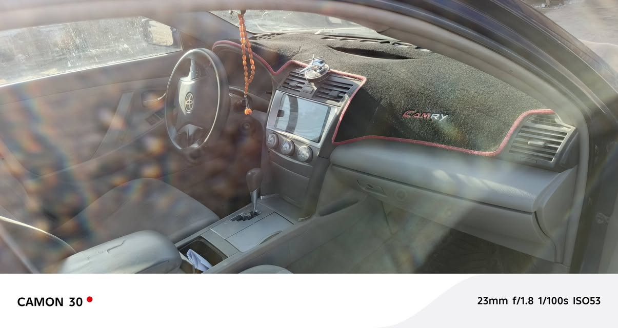 كامري ٢٠١٠ محرك٢٥٠٠
تبريد شغال كير ومحرك مكفول
صبغ كلير حزام ضربة خفيفة بخشم الجامرلغ والبنيد 
تخم تايرات جديد سنوية بأسمي لل٣٢
هزة لشهر ١١ السعر ٩٠ وبيها مجال 
أي أستفسار هذا رقمي *********** واتساب متواجد مكانها ديالى بعقوبة
