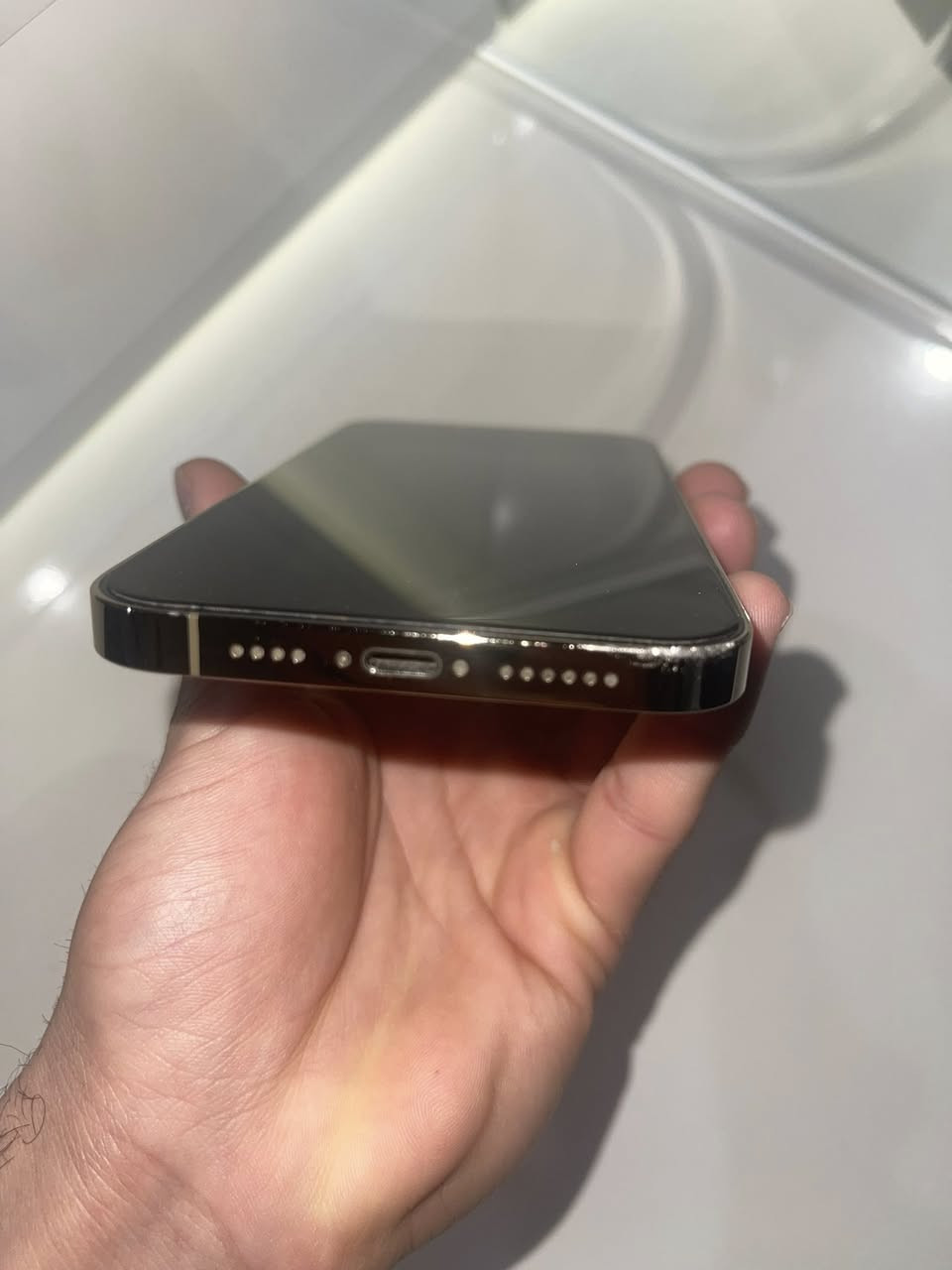 السلام عليكم
آيفون 13 pro max للبيع 

ذاكره 128 شرق اوسط 

تكSIM

بطاريه 76 لاهيا ولا الشاشه مستبدلات الجهاز ما مفتوح 

بس الشاشه بيها طبع مثل ما موضح بآخر صوره وتختفي بالوضع الداكن 

سعر الجهاز 500 الف 

مكاني الجانب الأيمن


**إذا كنت صاحب هذا الإعلان وتريد حذفه لأي سبب، رجاءا أرسل رسالة إلى الدعم الفني**