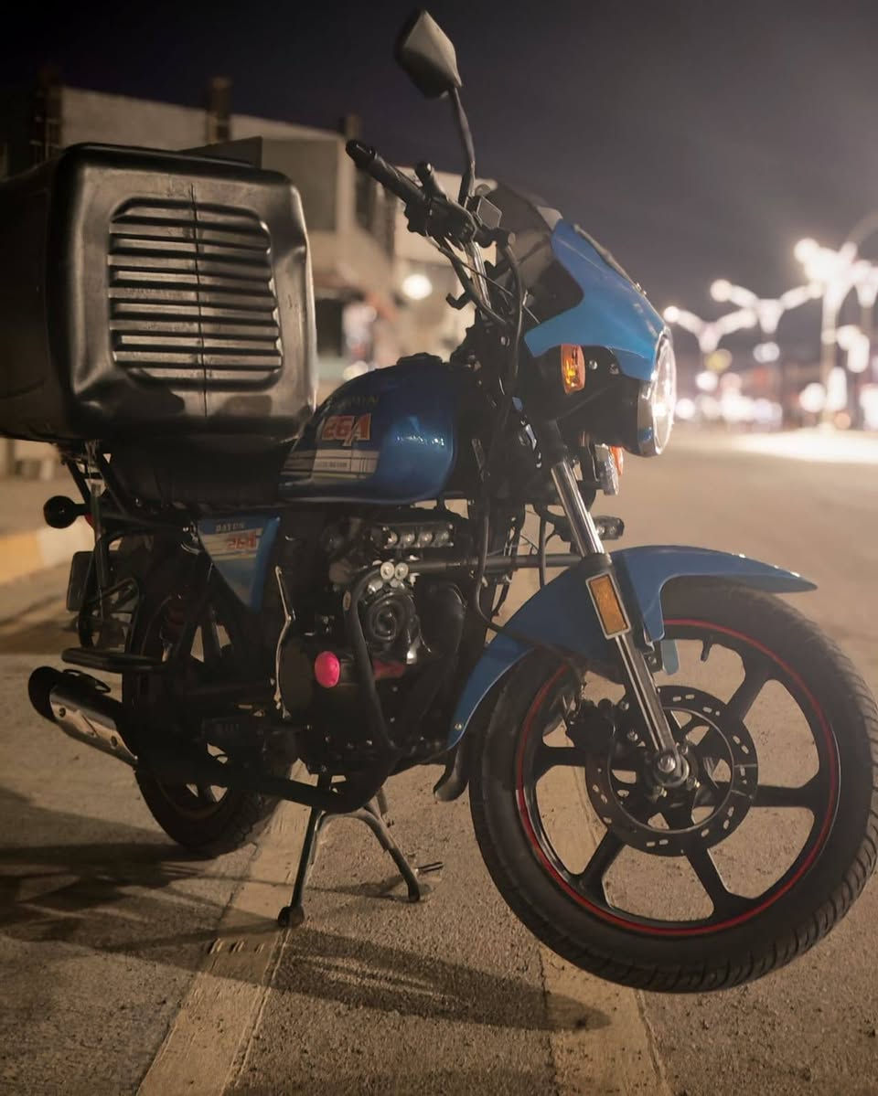 السلام عليكم
دراجه دايوان للبيع 2025
مرقم بأسمي شرط التحويل
الدراجه ماخذه جديد شرط انطيك
ما بيها اي عيب
السعر 2.400وبيها مجال
.
.
. 
وسعر الجديد 2.850
الرقم ***********
