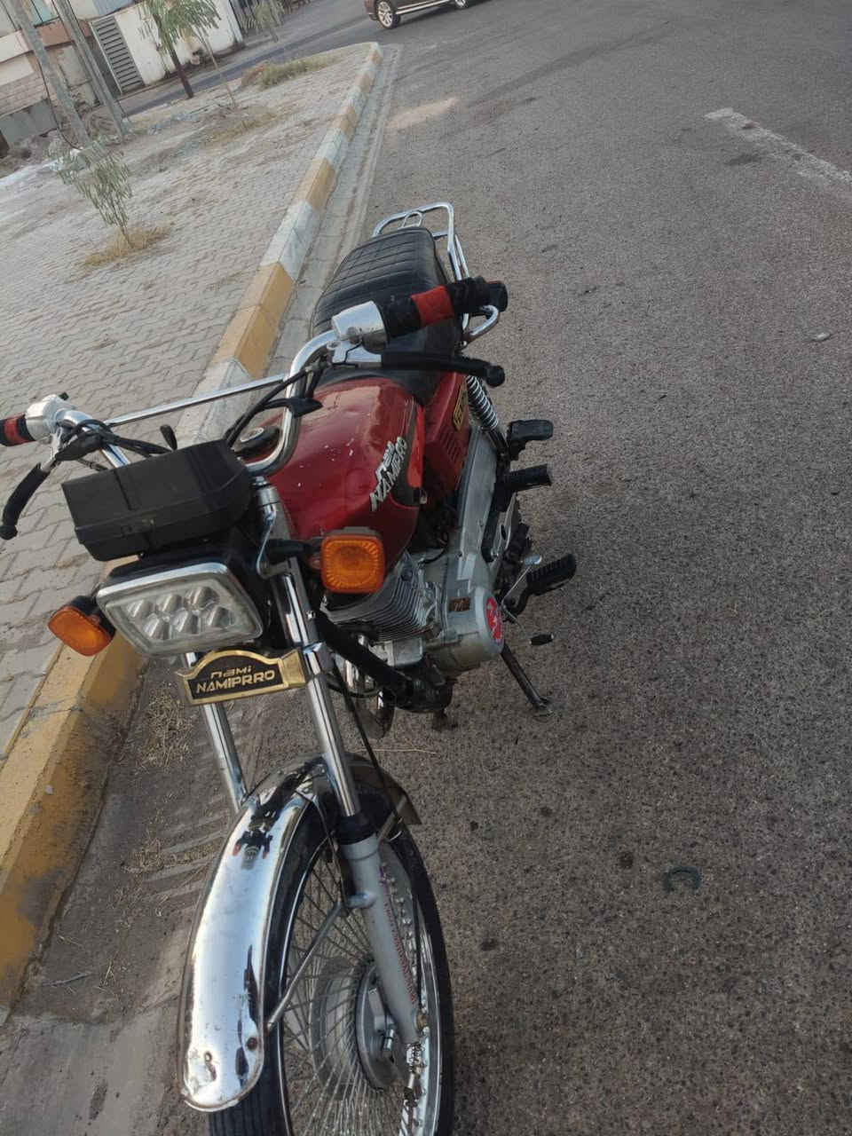 سلام عليكم دراجه 4 كير  موديل 19 للبيع لا صرف لا بخار كهربائية بس يحتاج شوي ترتيب بصيط  مكاني كركوك اسرة مفقودين 
سعر 320 بي مجال قليل جماعت 200 لاتعلق 
***********
