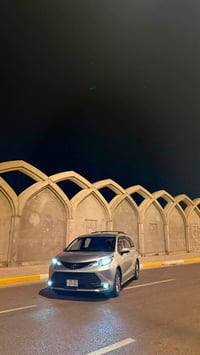 تيوتا سينا • ٢٠٢٥ • ضرر خلفي