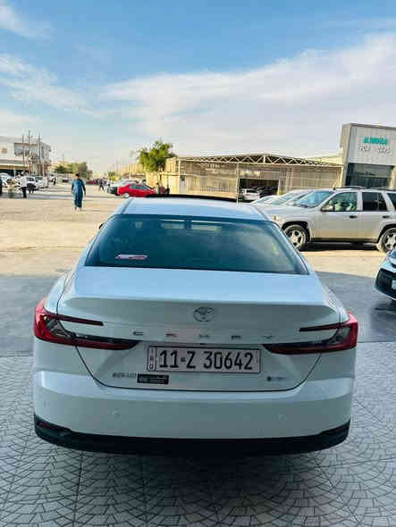 كامري 2025 
رقم بغداد تحويل مباشر 
 كفاله عامه ماشيه37 كيلو 
السياره على وضع الزيرو
فتحه بصمه كشن كهرباء داخل بيجي هايبرد 
فول مواصفات معروفه مواصفات باقيه السعر275وبيها مجال 
العنوان تكريت صلاح دين 
الاستفسار***********
