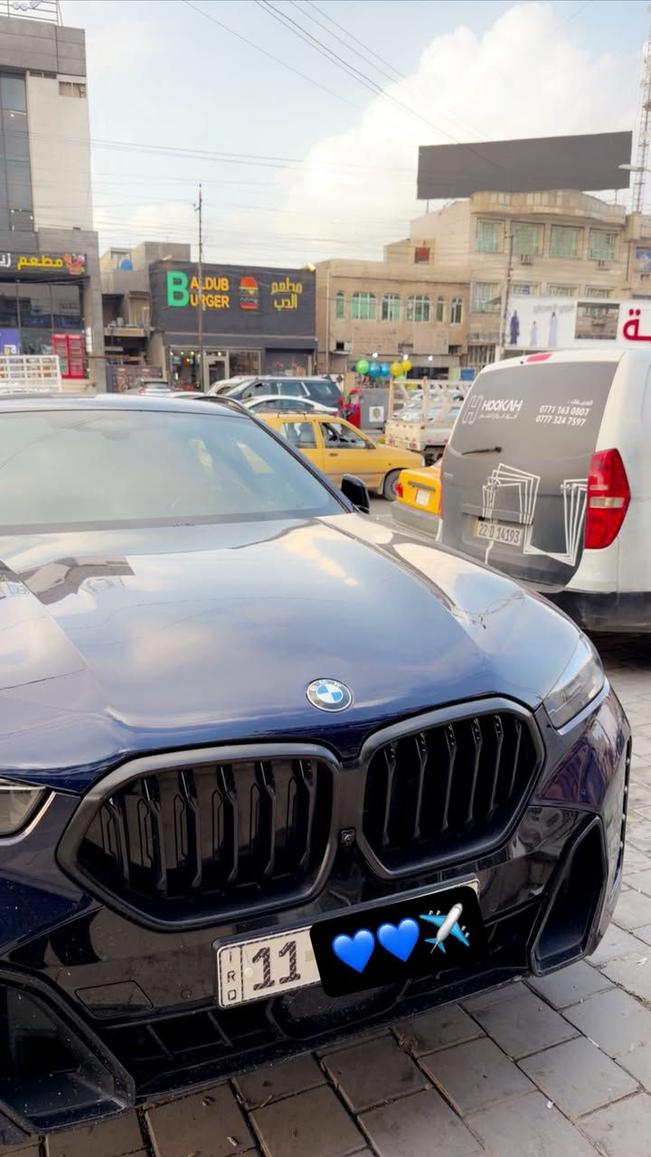 السلام عليكم
BMW X6 40i  / 2024  للبيع 
المسافة المقطوعة : 28000 km
السيارة وكالة العروش مكفولة كفالة عامة 
السيارة مغلفة ppf  
مواصفات السيارة معروفة لان اذا احجي بيهة مااخلص منا لباجر 
العنوان / بغداد 
للاستفسار / ***********
السعر / 87000$
