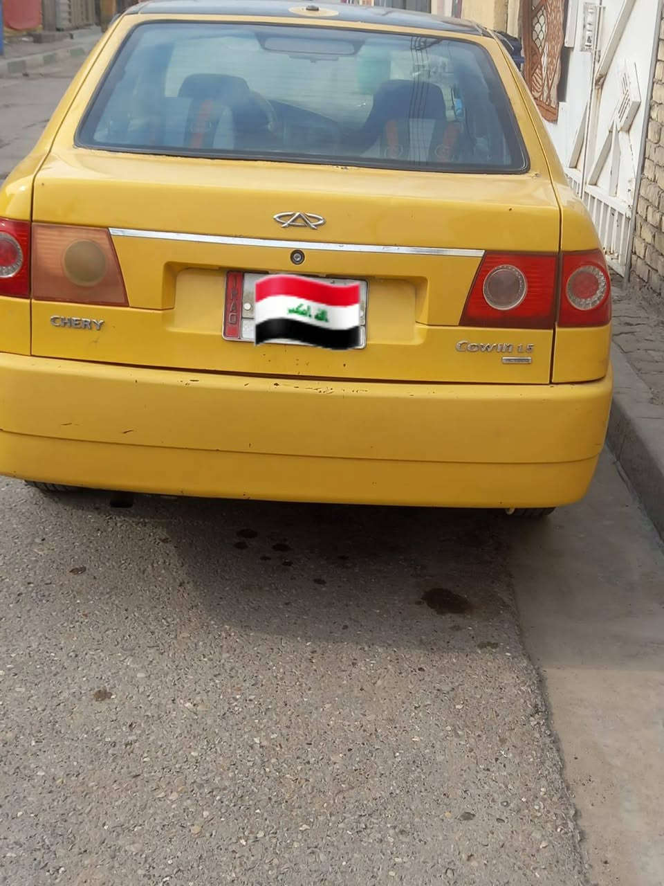 السلام عليكم
شيري كوين موديل 2010بغداد محرك بلادي بستم سيفيا سنويه لغاية 2029
سعره 28 ورقه وبيه مجال عنوان جسر ديالى القديم 
رقم الهاتف ***********
