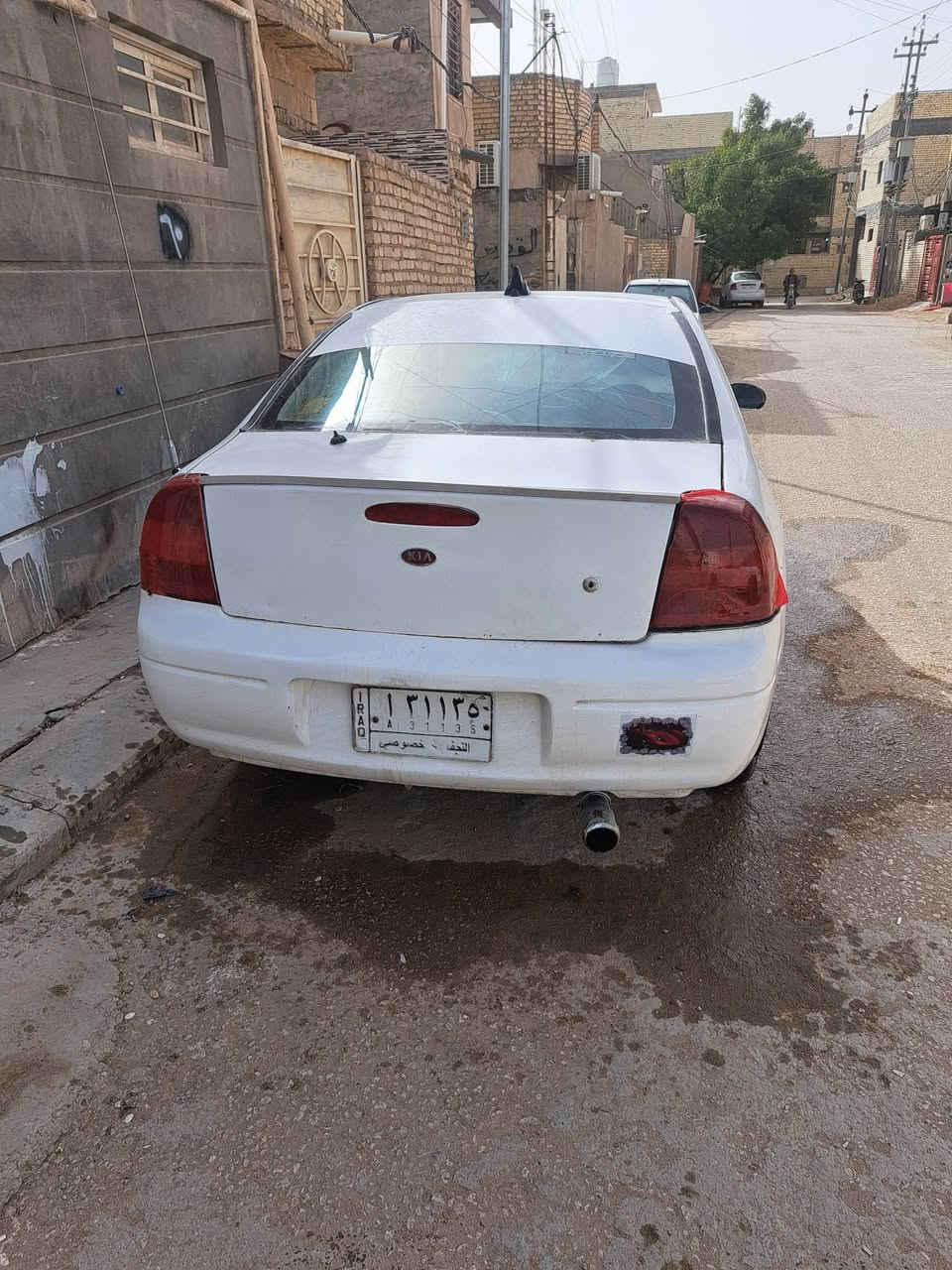 كيا سبكترا موديل 2000
مكينة وكير وحدادية كفالة 

سنوية لغاية شهر 11

مشروع وطني ..تحويل مباشر 

السعر26 

بالعافية للياخذها السيارة جاهزة من كلشي،

***********
مكاني كربلاء
