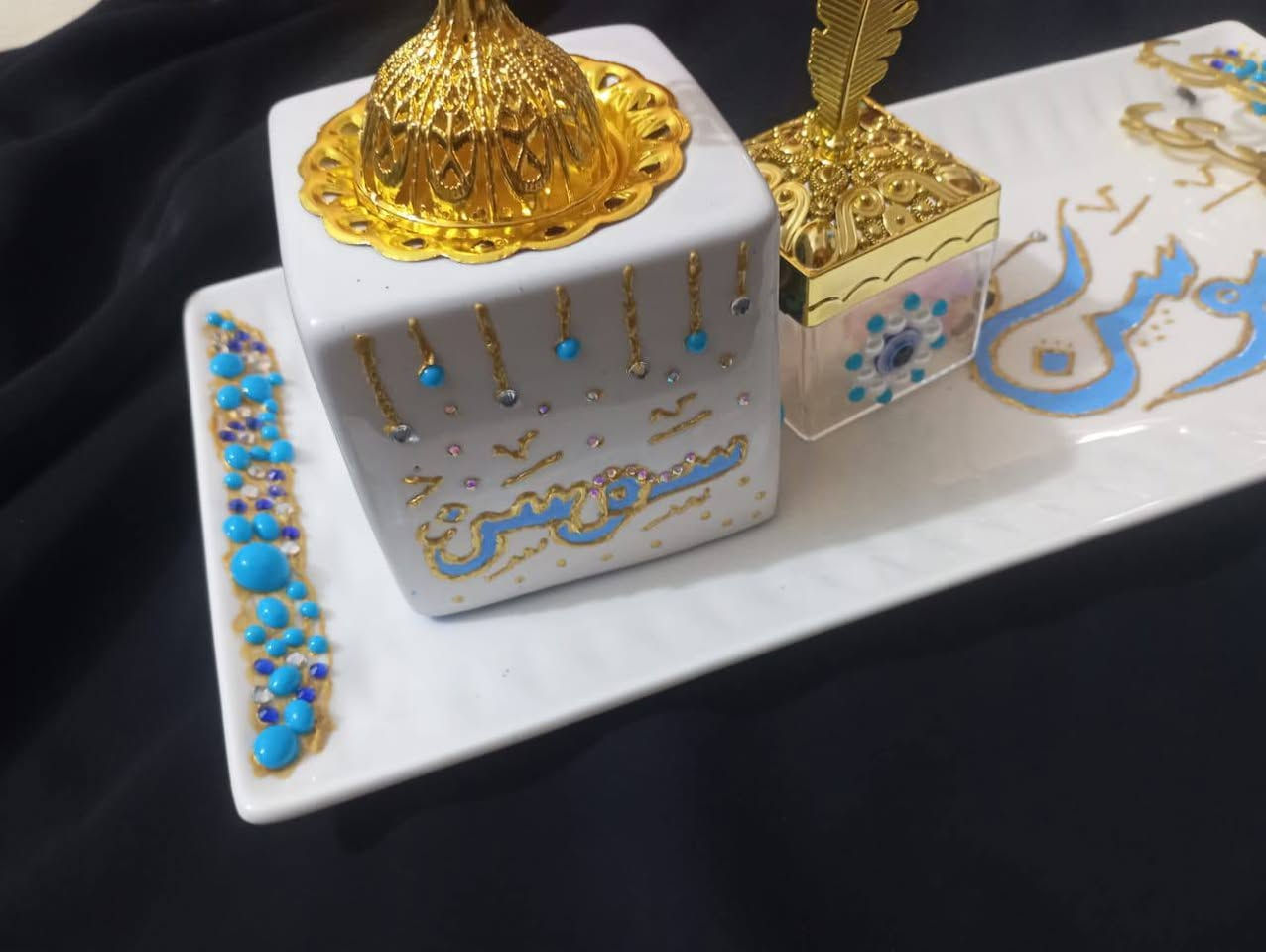 صينيه منخره متكونه من اربع قطع مبخره وطنيه وملقط فحم محافظه فحم ✨🎀 وكل هذه جمل بي سعر 16 الف 💞

رسم يدوي على الزجاج والسيراميك تنفيذ خاص بالاسماء والتفاصيل لمسات فخمه تناسب الهدايا والمناسبات جوده الوان عالية ثابتة قابلة للغسل والتنظيف 🥰✨

تغليف هدايا متوفر🎁🎀

🚚 توصيل لجميع محافظات العراق النجف 3 الاف باقي محافظات 5 الاف

بكج عروسة ، مباخر ، اكواب ، فناجين ، فرشة شعر خشبية ، مرايا خشبية ، لوكر اكسسورات ، هدايا اعراس ، هدايا تخرج ، هدايا اطفال، بكج بيبي ، هدايا عيد الام ،،💖


**إذا كنت صاحب هذا الإعلان وتريد حذفه لأي سبب، رجاءا أرسل رسالة إلى الدعم الفني**