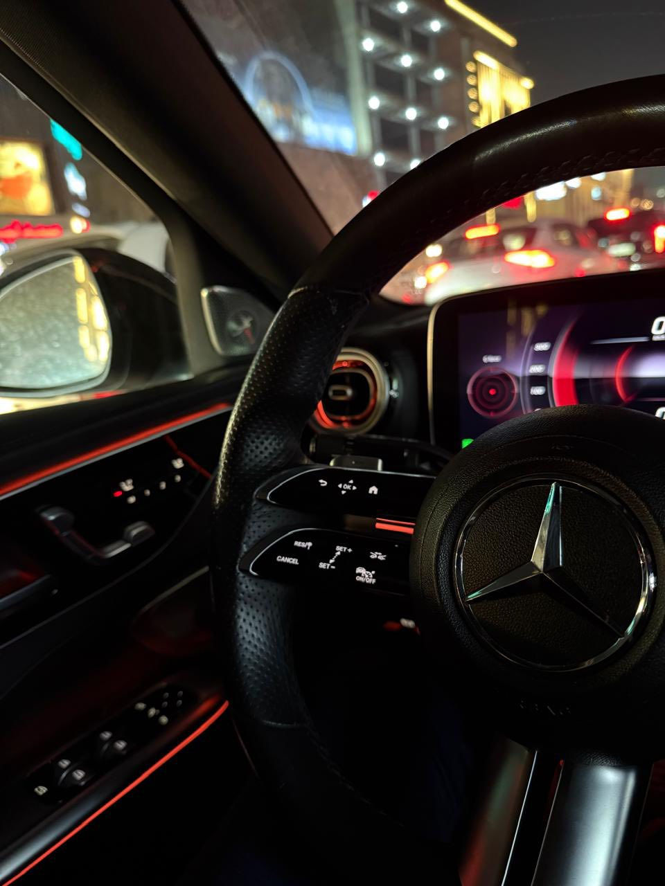 🚗 Mercedes-Benz C300 Night Edition 2022 🇩🇪 بسعر اقل من السوق
✨ وارد أمريكي
✨ حزمة Night Edition مع إضافات AMG

🔹 محرك 2.0 لتر تيربو + نظام EQ Boost
🔹 قوة 255 حصان
🔹 جير أوتوماتيك 9 سرعات 9G-TRONIC
🔹 باكج AMG الخارجي والداخلي
🔹 سقف بانوراما
🔹 تشغيل وبصمة دخول ذكي
🔹 شاشة وسطية كبيرة + عدادات ديجيتال كاملة
🔹 كاميرات 360 درجة (5 ستار)
🔹 رادار أمامي ومثبت سرعة ذكي
🔹 نظام الحفاظ على المسار
🔹 نظام مراقبة النقطة العمياء
🔹 حساسات أمامية وخلفية
🔹 إنارة LED ذكية
🔹 مقاعد جلد فاخرة مع ذاكرة
🔹 مرايا كهربائية قابلة للطي
🔹 جنوط AMG رياضية
🔹 إضاءة داخلية Ambient Light متعددة الألوان

سيارة تجمع بين الفخامة والأداء الرياضي والتقنيات الحديثة ضرر خفيف جداً ناشر الصور ورقم الشاصي 

📞 للاستفسار والتفاصيل أكثر يرجى التواصل على ***********
