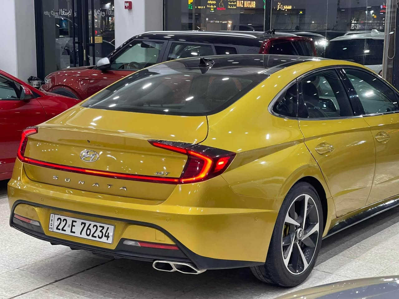 السلام عليكم ورحمة الله
#المركبة    : هيونداي سوناتا 2021 لون ذهبي 
#الضرر      : ضرر جاملغ خلفي ايسر مع قبق الجنطة وجاملغ امامي ايسر 
#نكفل       : الشاصي والغرق والايرباكات والوكالة او تحويل الملكية 
#الايرباكات: نكفل السيارة من ضرر الايرباك والشاصي والغرق 
#السعر.   : 163 ورقه وبيه مجال 
المواصفات
✅ هيونداي سوناتا 2021 ذهبي مميز رقم اربيل دولي
✅ محرك 1600 تيربو جارج 
✅ قمارة السيارة بانوراما 
✅ حساسات خلفية اصل 
✅ حساسات الانحراف عن المسار 
✅ رادار امامي تفاعلي للتنبيه والبريك الذاتي 
✅ اشارات بالمرايا الجانبية 
✅ بصمة باب وبصمة تشغيل وتشغيل عن بعد
✅ ويل كب لمتد حجم 19 مع طقم تاير بحالة ممتازة 
✅ غرفة السيارة لون رصاصي جلد ومخمل 
✅ تحكم كهربائي متكامل لمقعد السائق فقط 
✅ تحكم ستيرن جهتين متكامل الايعازات مع الرادار
✅ شفتات ستيرن للتحكم بالكير العادي
✅ شاشة دشبول كبيرة متكاملة الايعازات 
✅ تبريد المركبة قطعتين امامي وخلفي 
✅ شاحن موبايل وايرلس مع منافذ USB,AUX
✅ خاصية تثبيت المركبة وحساسات انحراف المسار 
✅ نكفل الشاصي والغرق والايرباك وعلى الفحص 

✅ #السعر المطلوب 163ورقة وبيه مجال

📍موقع السياره النجف الاشرف 
☎️*********** النجف, العراق
