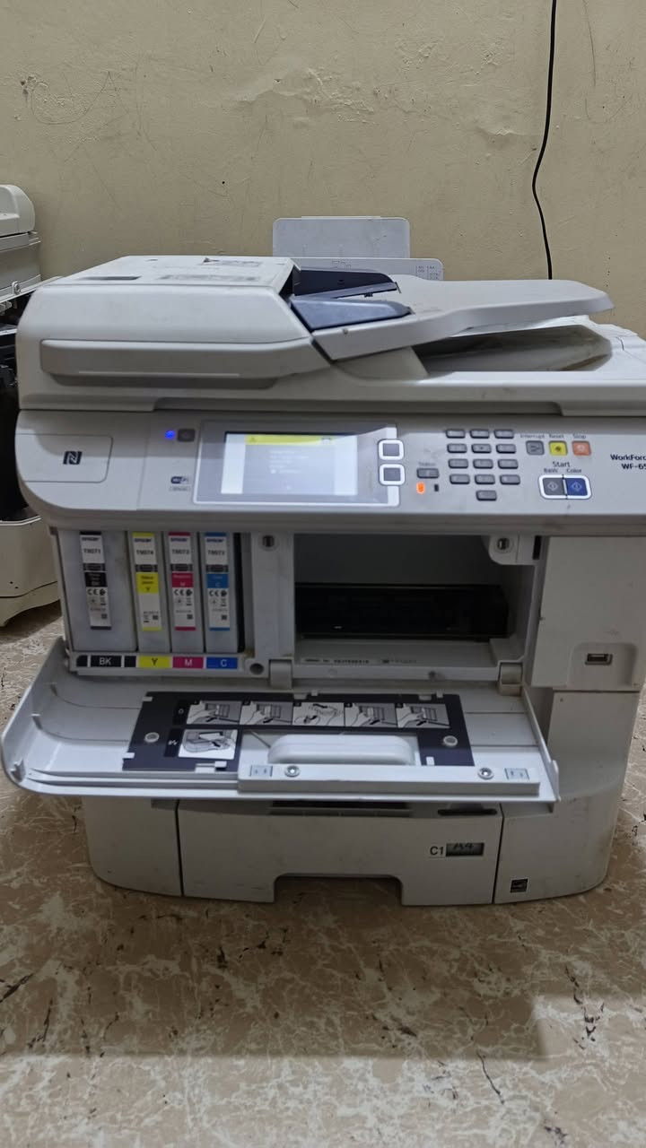 طابعه EPSON WORKFORCE PRO WF 6590
التفاصيل الطابعه كاملة بالفديو 
ادفع بيها سعر للي تخدمه
البصرة قضاء المدينة
***********
