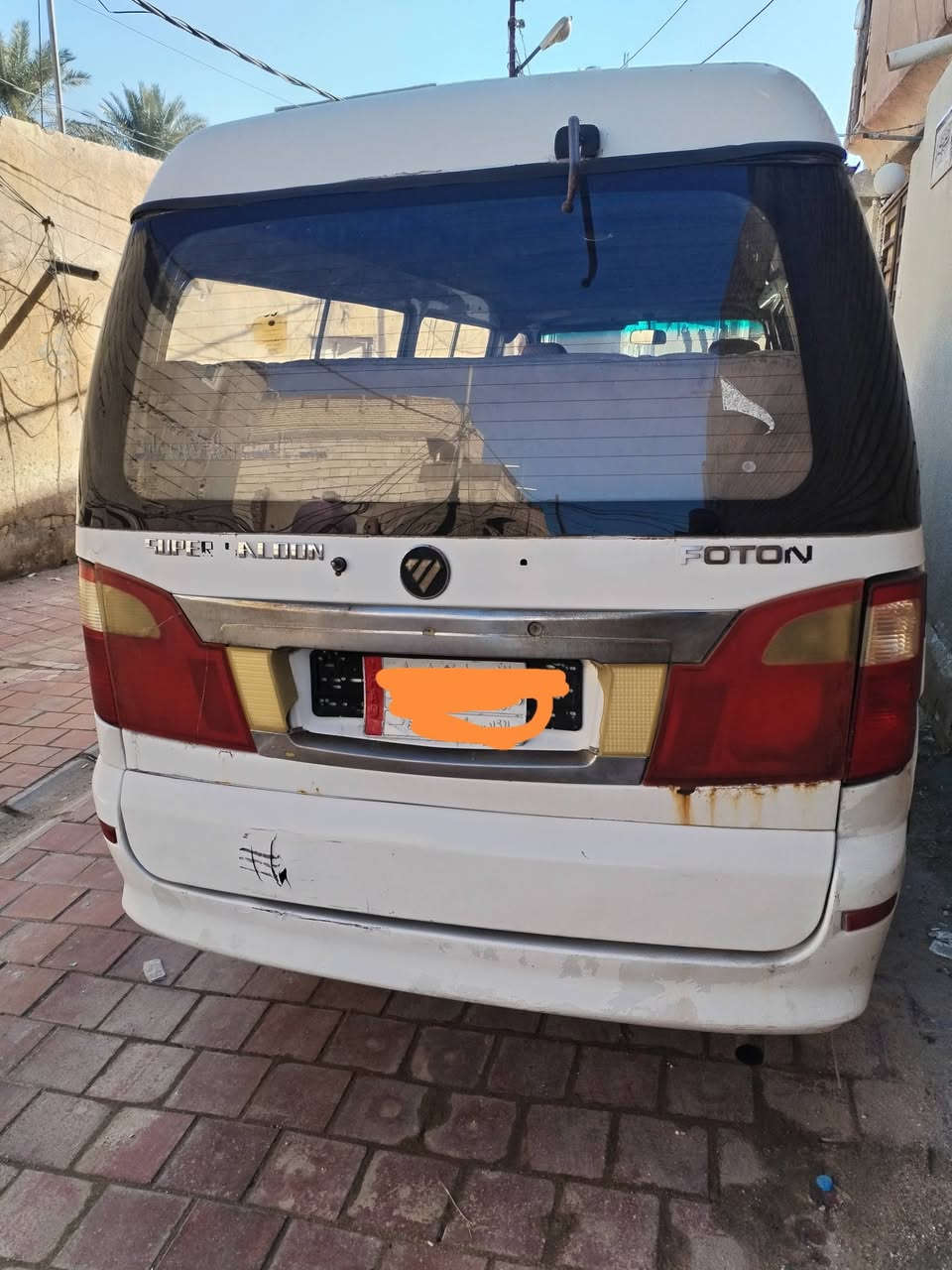 فوتون للبيع 2014 رقم قادسية
مصفره هيئة بس مطلوبة للمرور علية تسديد سيارة احلى من صور بعد تأخذها تفحص اني ابيع كوم حديد بس شغلة الراعي اني اكفلة الك لان هوه يريد تحويل سعر 75 وبيها مجال

باب السلايد نضربت بدلت جديد .  مكان كربلاء الحسينية

***********
