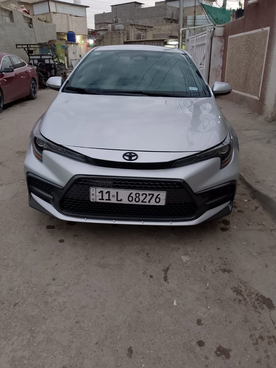 سلام عليكم كورلا موديل ٢٣ مكان بغداد الكاضميه رقم صاحب السياره ***********
