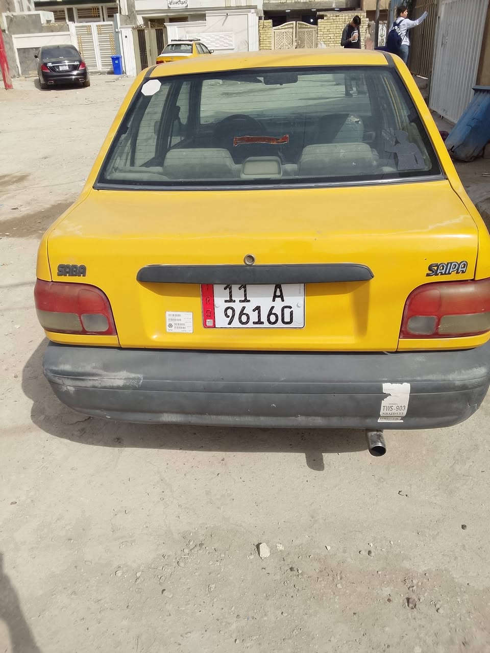 سايبا بسمي
2011 عظم 
بدون تبديل او صبغ
تخم تاير 
محرك يخبل جديد
هية غرامة مصفر 
سعر 26
مكان بغداد المشتل 
*********** ابو يوسف
