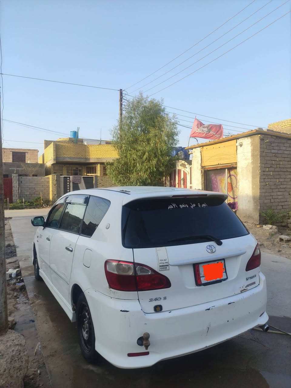 🚗 للبيع مستعجل | تويوتا إبصم (كرستال) موديل 2002 🚗

سيارة عائلية (7 ركاب) بحالة جيدة جداً، جاهزة للاستخدام والسفر والعمل.

✅ مكينة جديدة و گير جديد شادهن طابوگه
✅ تخم تايرات جديد
✅ السيارة مكفولة من الحادث و الأصوليات
✅ سنوية نافذة لغاية 2028
✅ السيارة حالياً أجرة وجاهزة للعمل مباشرة و خطها فهود ناصرية 

💰 السعر: 110 و بيها مجال 

📍المعاينة خير دليل.

📞 للتواصل عبر الاتصال أو الواتساب: ***********
العنوان ذي قار قضاء الفهود 

البيع مستعجل، والله يبارك للمشتري إن شاء الله.
