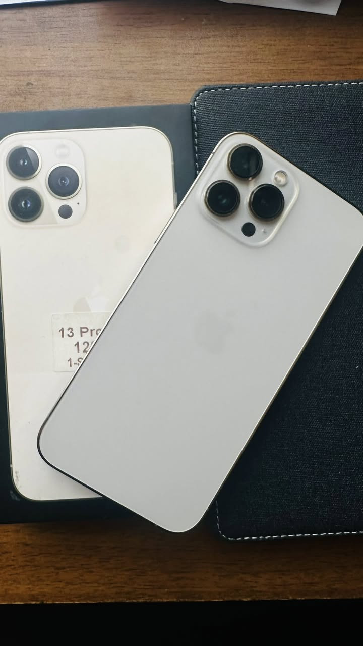 السلام عليكم ايفون 13 pro max   للبيع
ذاكرة GB128 
بطارية 85‎%‎ ما مرفوعة او مبدلة 
نسخة شرق اوسط لون ذهبي  
الجهاز ما مفتوح او مبدل 
السعر 600 وبي مجال بسيط/ مكاني الانبار 
***********
