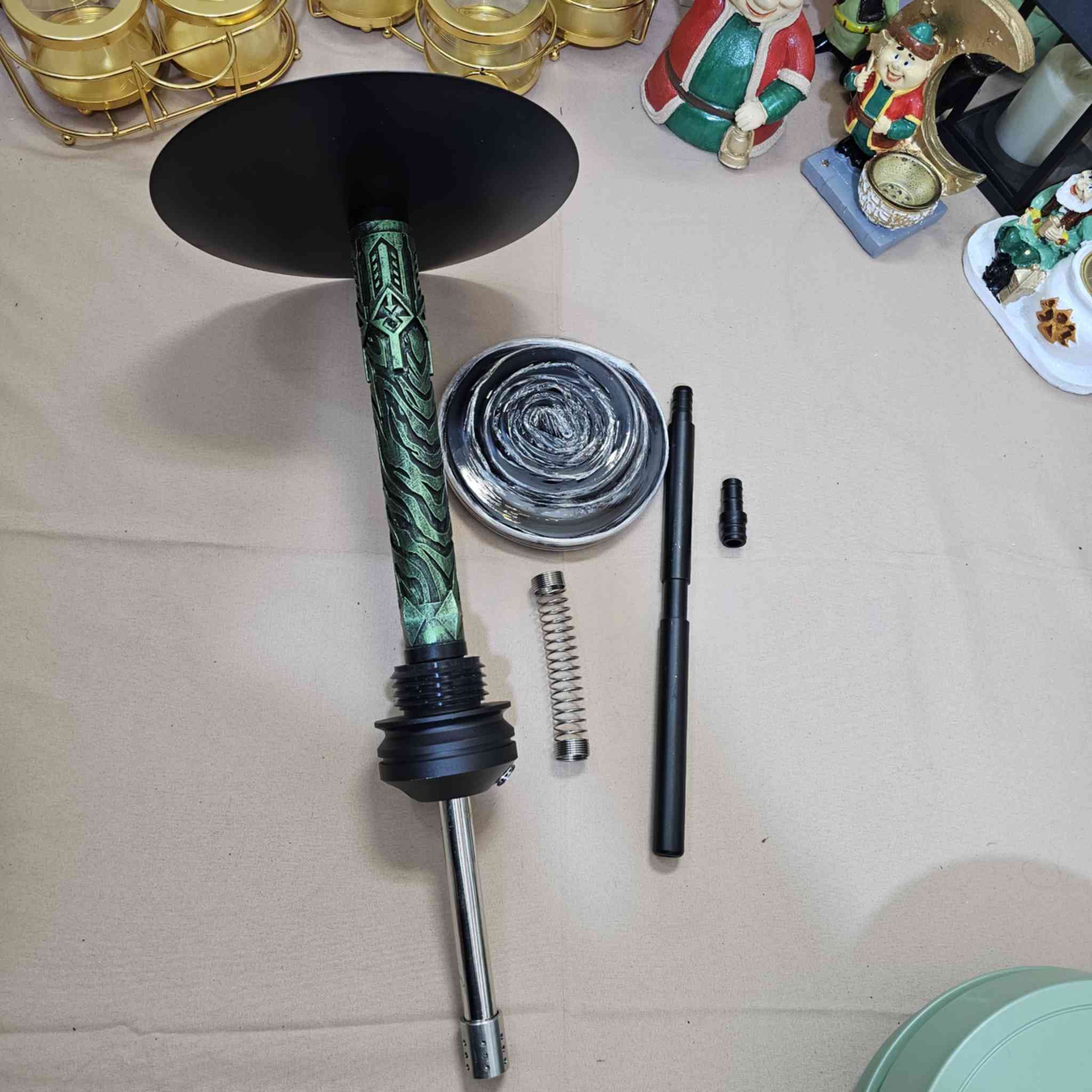 أرگيلة بهذا الشكل ألماني تحسها تحفه 
جديدة غير مستخدمه سعرها ٧٥  وبيها مجال بسيط 
شراي تواصل وياي خاص 
للعلم هذا الموديل يجي بدون شيشه 
اني مشتري الها شيشه ب ١٥ الف


**إذا كنت صاحب هذا الإعلان وتريد حذفه لأي سبب، رجاءا أرسل رسالة إلى الدعم الفني**