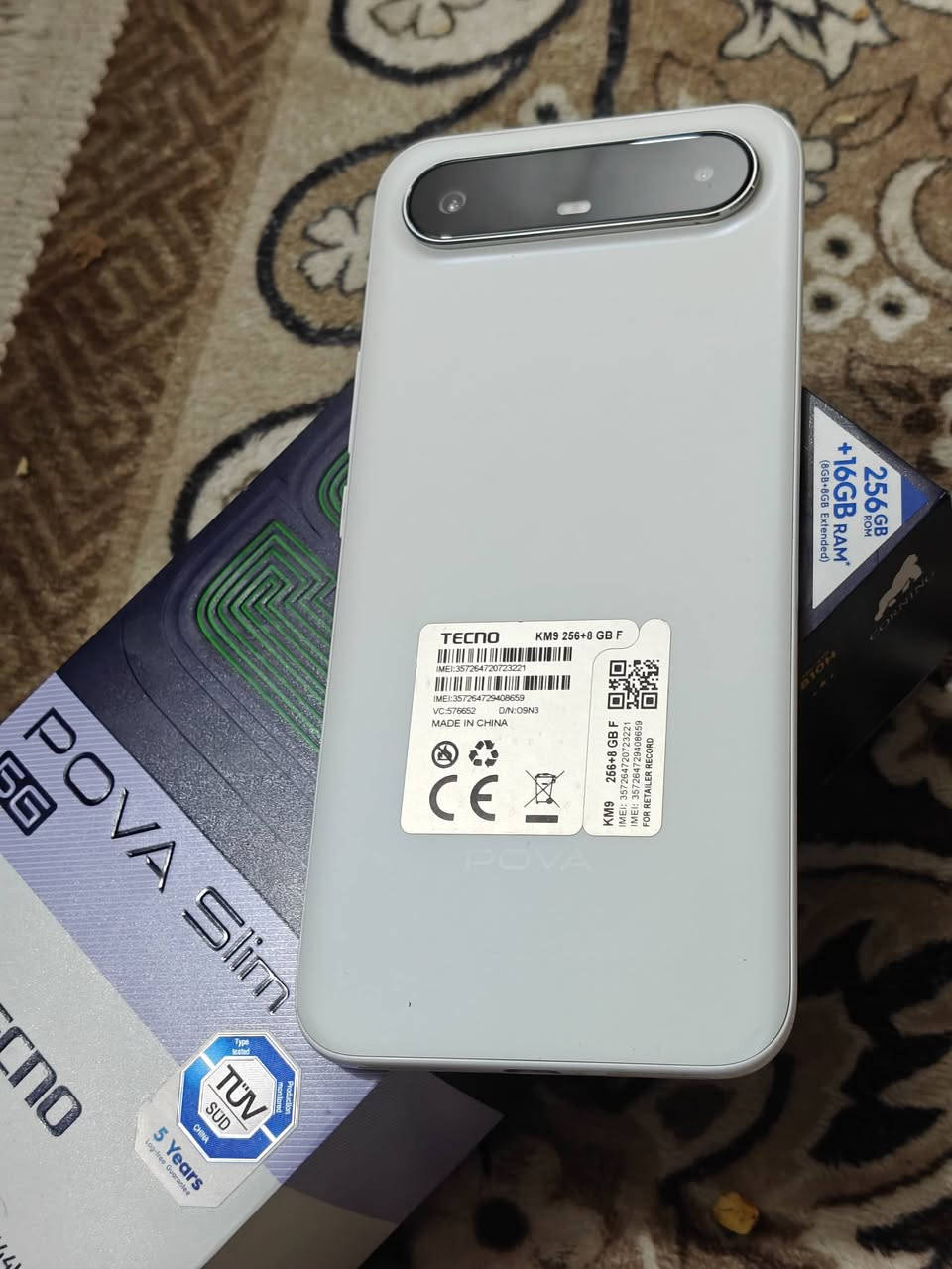 تكنو بوفا سلم ٢٥٦ عشوائيه ١٦
الجهاز جديد لوك استخدام سبوع
شخط مابي بعده جديد  السعر ٢٣٠ الف قفل من الاخير ٢٢٩ ميرهم مكاني الشعب سوق شلال ***********
