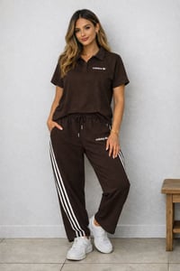 سوت رياضي • فري سايز • ٣ ألوان