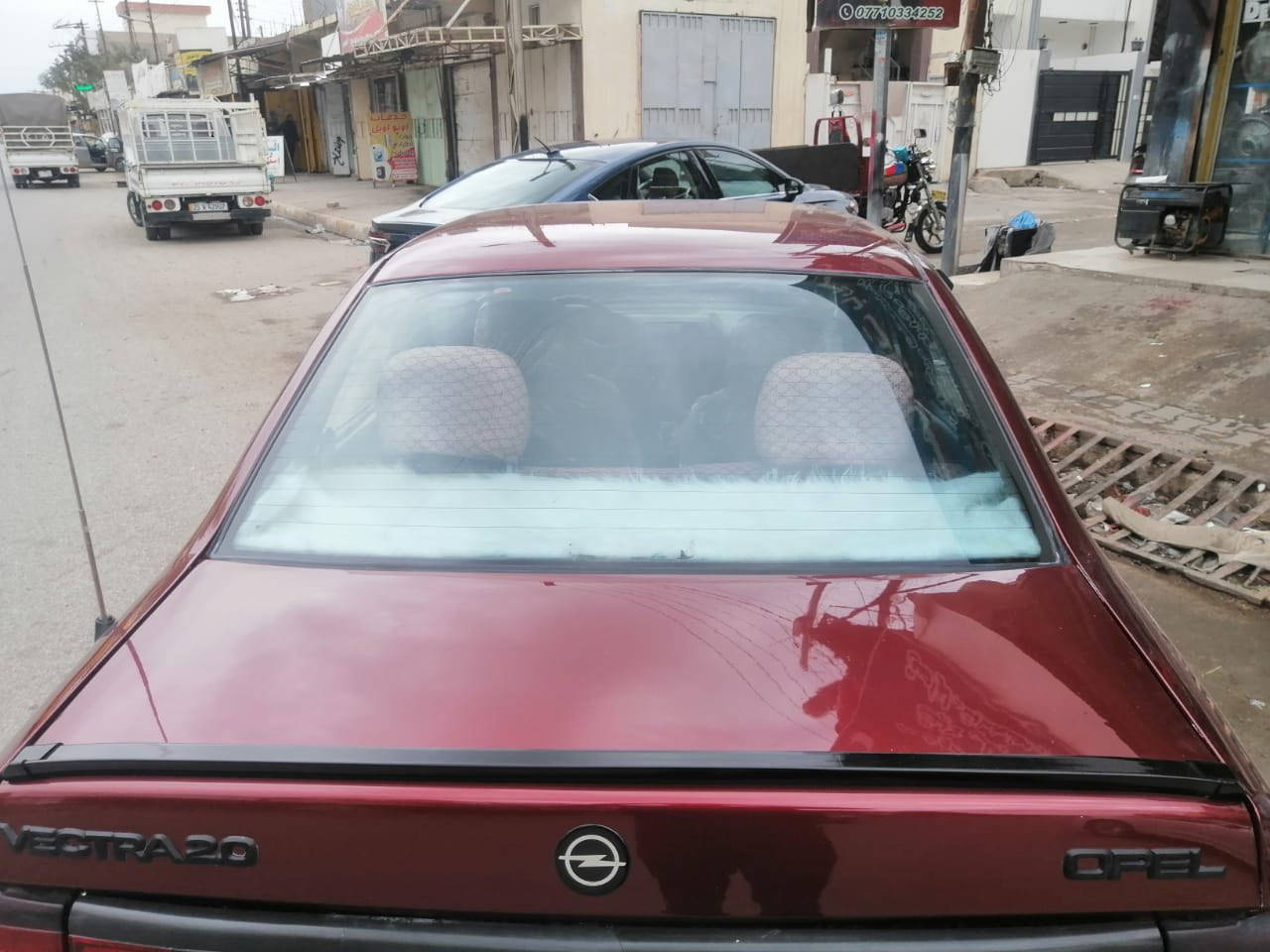 سلام عليكم للبيع أوبل فكترا موديل 1991 قفل مركزي حجم 20 دفتر بانزين كير عادي كير محرك بشرط لا صرف لا بخار رقم اربيل دولي سنويه جديد لغايه 2030 شرط التحويل و الوكاله عنوان كركوك سعر 46 وبي مجال رقم الهاتف  ***********
