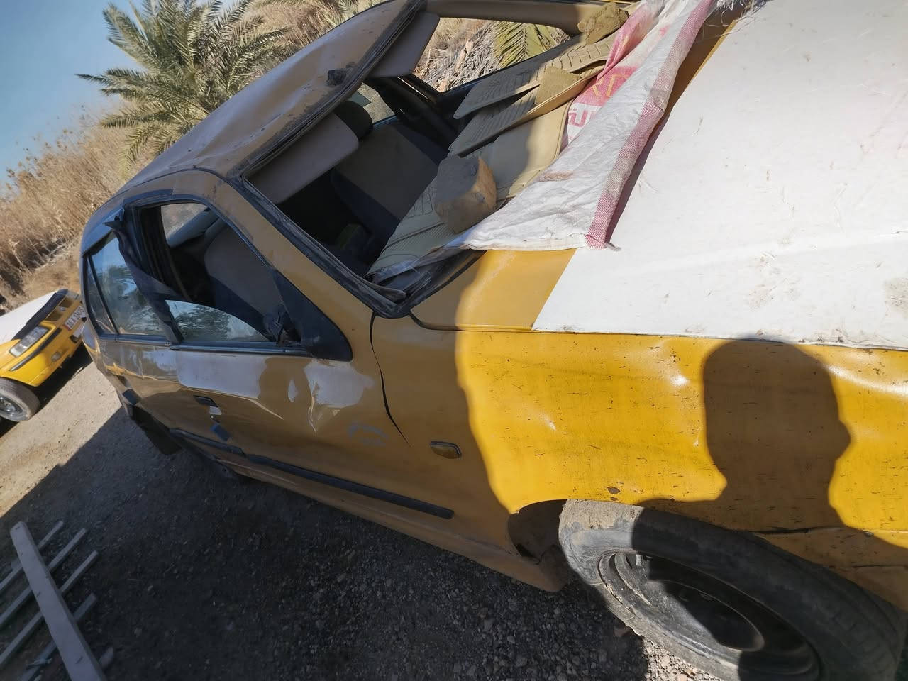 سمند موديل ١١ رقم مثنى سنويه لحد ٢٨ مصفره هيه وغرامات تخم تاير مكينه بالجيس كير كهربائيات بيهه حادث مكلوبه على القمارة تنباع على حادثهه السعر ١٠ ورقات بيهه مجال مكلف بالنشر رقم صاحب السيارة *********** مكان السيارة محافظة الدوانية قضاء الشامية تصال فقط
