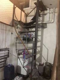 درج حلزوني • حديد • ٣م