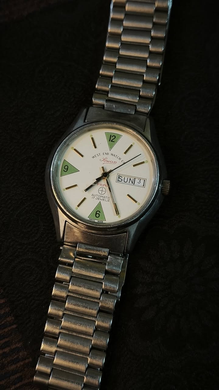West End Watch Co – Sowar Prima Automatic
ويست اند🔥
ساعة سويسرية أصيلة من زمن الجودة الحقيقية..

– تصميم كلاسيكي أنيق
– حركة أوتوماتيك سويسرية (ماكنة ١٧ حجر)
–ساعة لها تاريخ طويل في الشرق الأوسط، معروفة بالاعتمادية والدقة.

متوفرة الآن قطعة واحدة، بسعر جدًا مُناسب

للطلب والإستفسار:
تواصلوا ويانا على الخاص
أو على الرقم: ***********
او على التليجرام: 
@drwatchee
